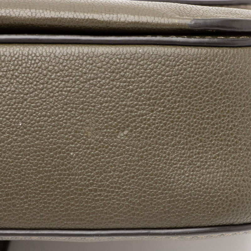 Louis Vuitton Monogram Cuir Very Messenger Bag (SHF-23537)