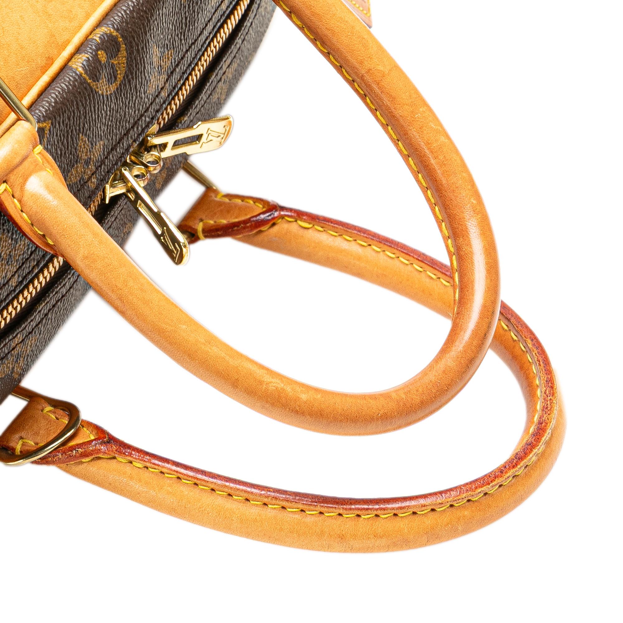 Louis Vuitton ドーヴィル LOUIS VUITTON Deauville LV Monogram Top Handle Weekend