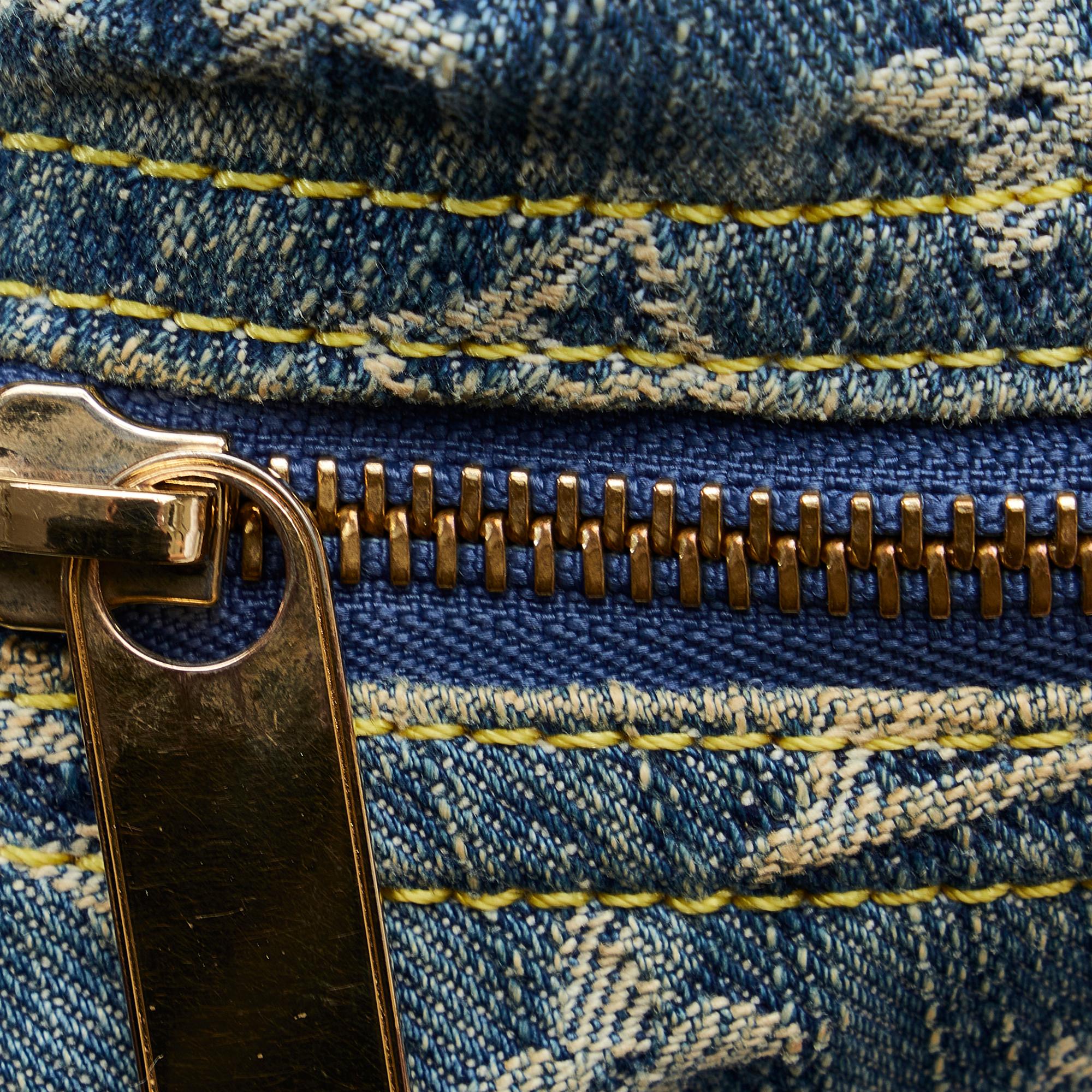 Louis Vuitton Monogram Denim Baggy PM (SHG-y77wjG)