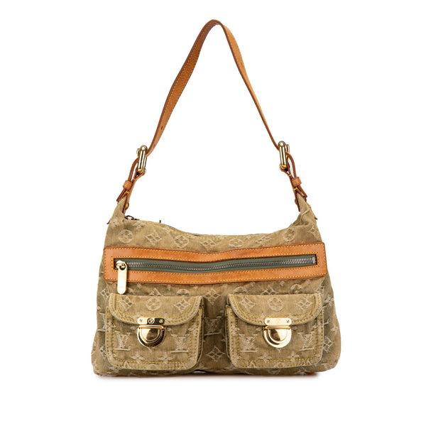Louis Vuitton Monogram Denim Baggy PM SHG n3TBKl LuxeDH