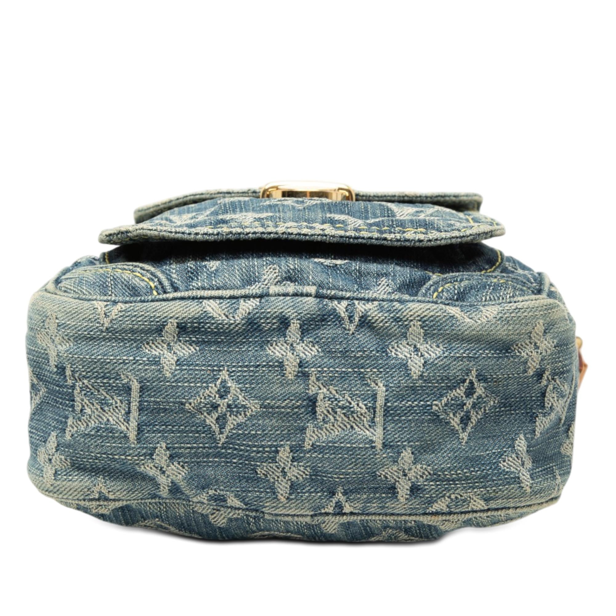 Louis Vuitton Monogram Denim Camera Bag