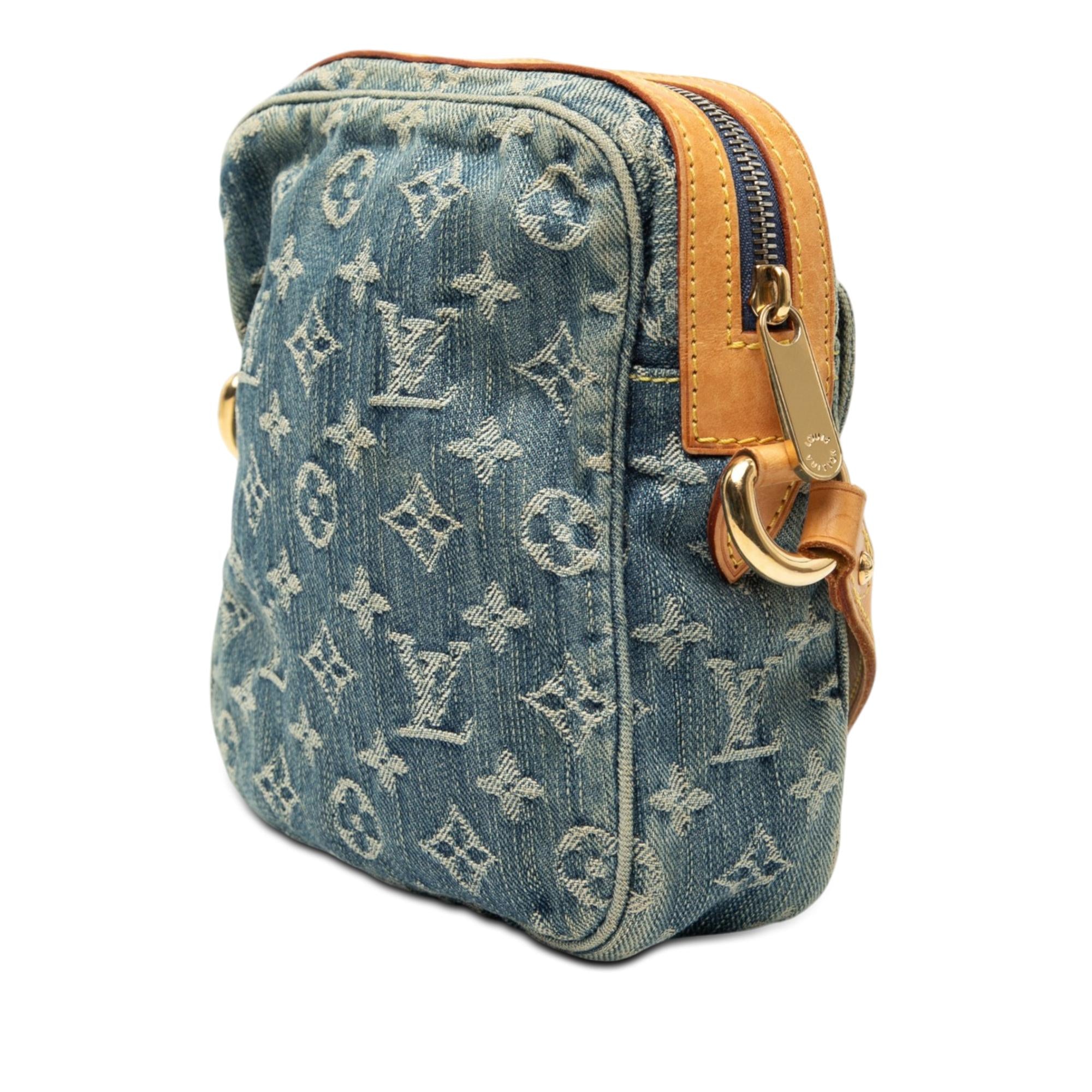 Louis Vuitton Monogram Denim Camera Bag