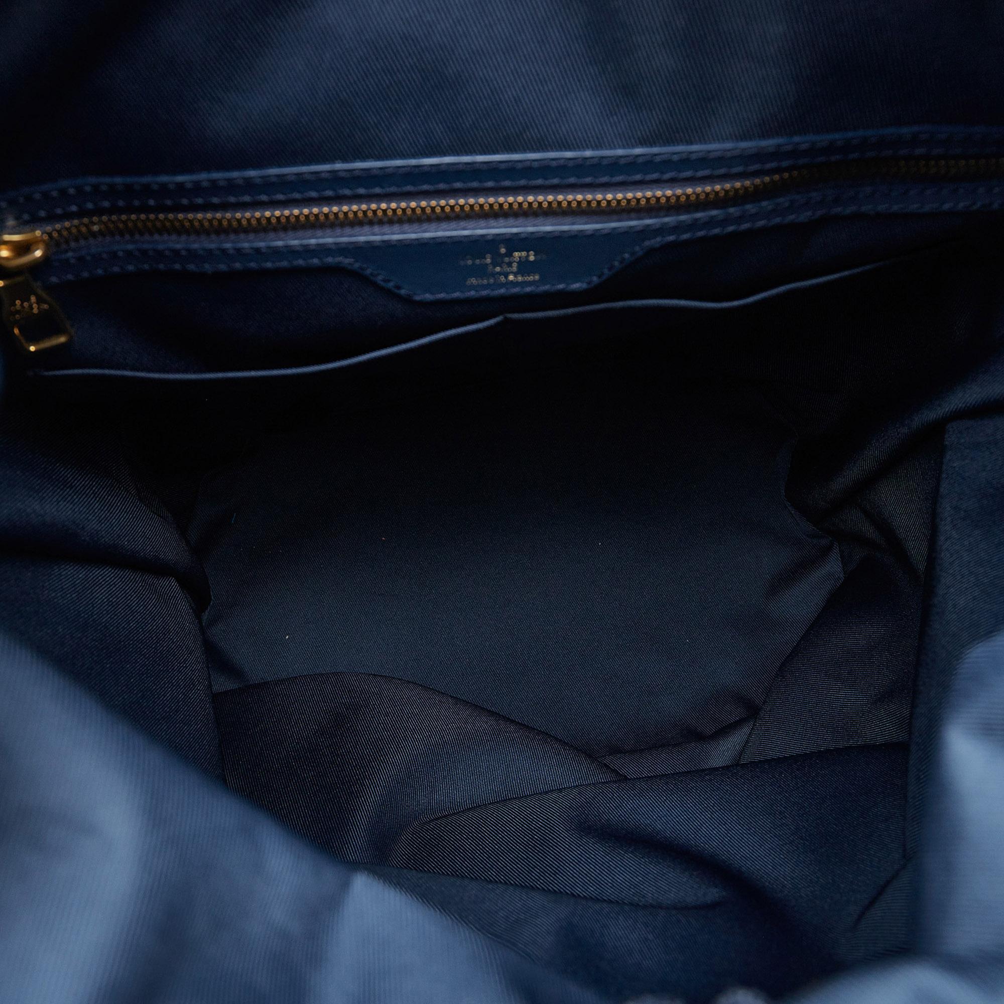 Louis Vuitton Monogram Denim Chalk Backpack (SHG-JepQAs)