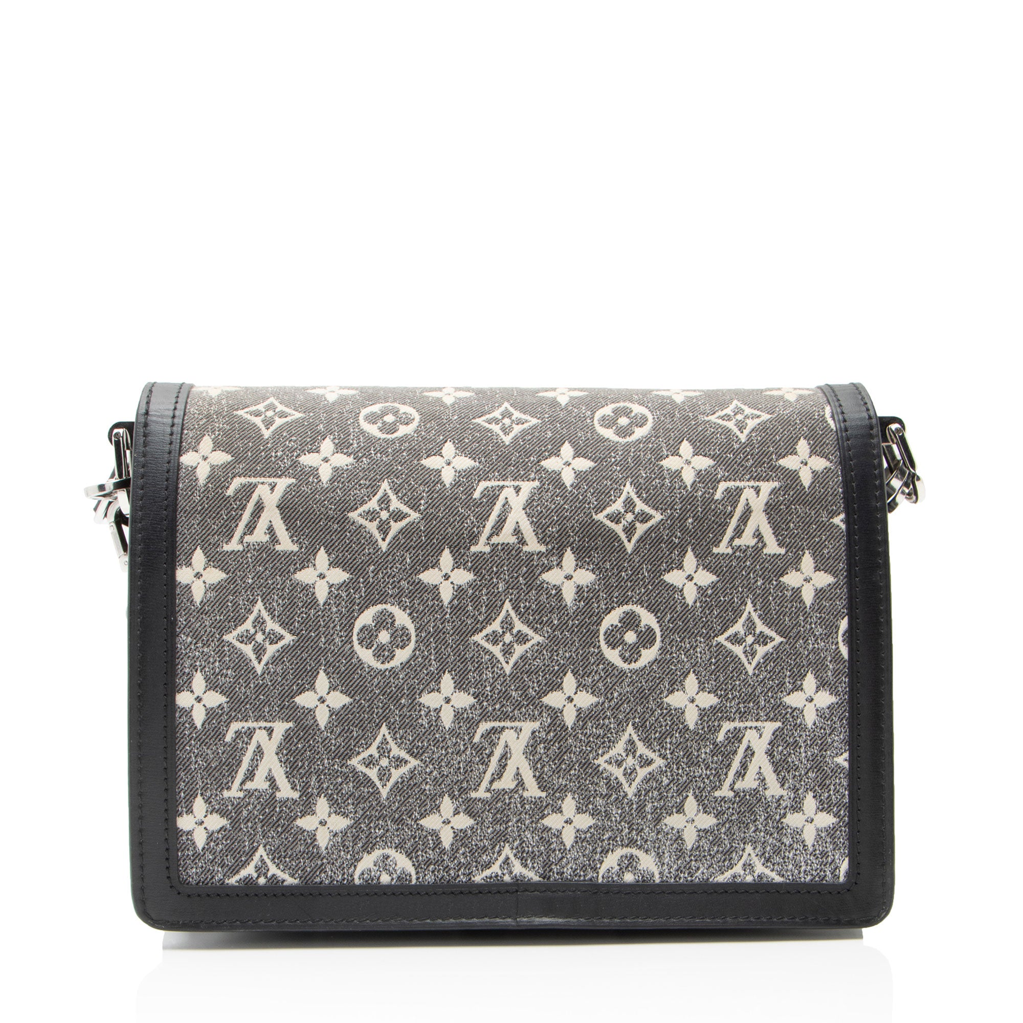 Louis Vuitton Monogram Denim Jacquard Dauphine MM Shoulder Bag