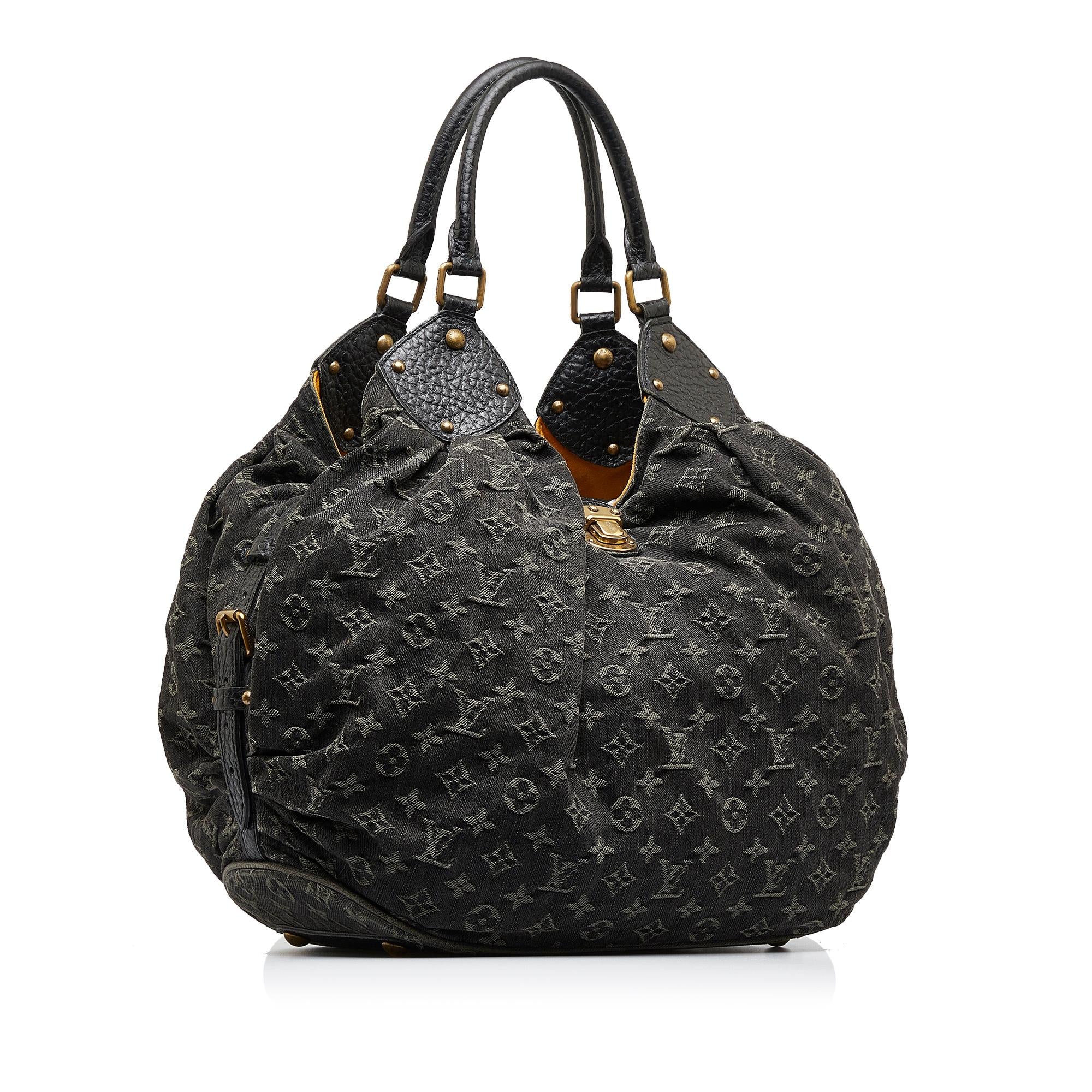 Louis Vuitton Monogram Denim Mahina XL (SHG-WhRTo3)