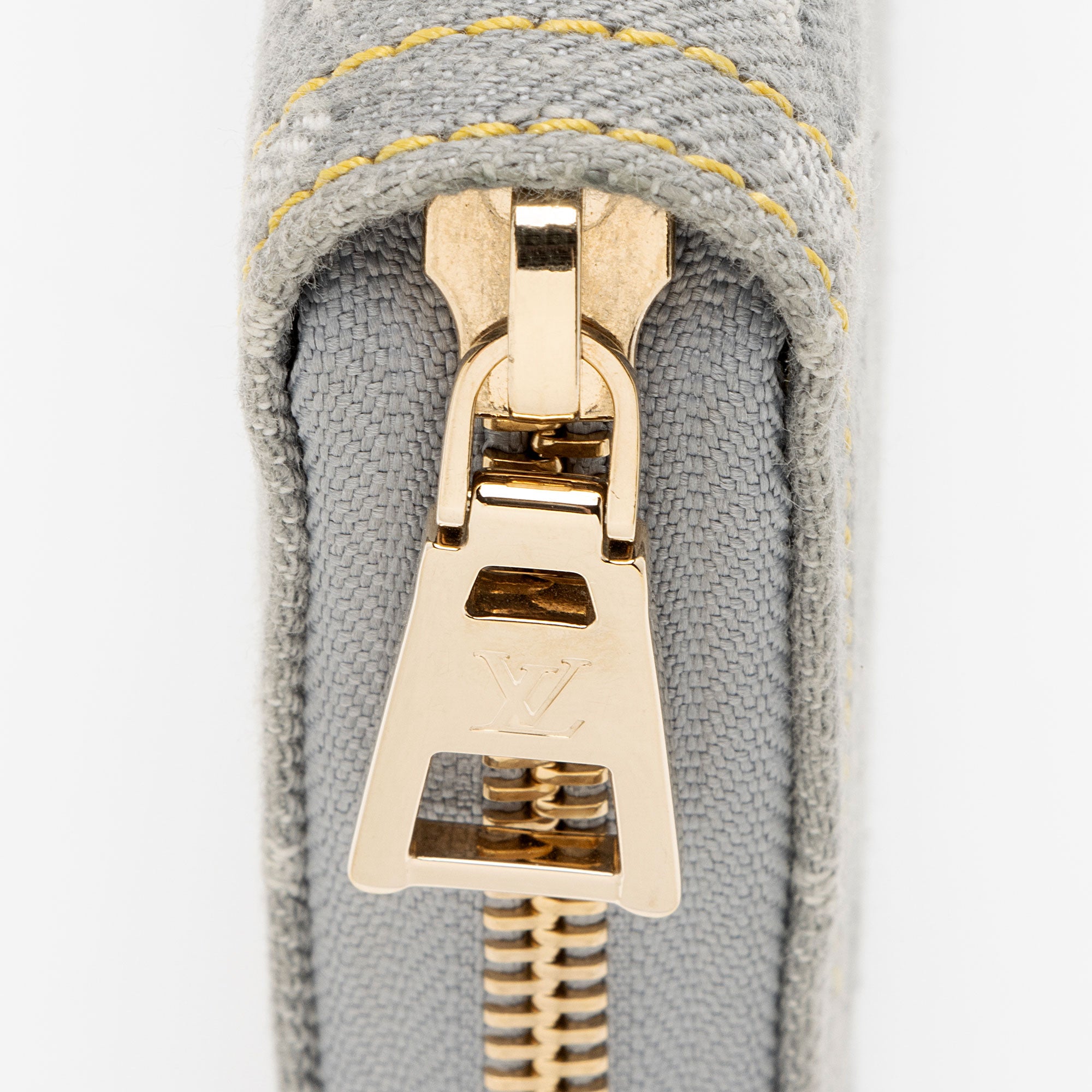 Louis Vuitton Monogram Denim NM Zippy Wallet