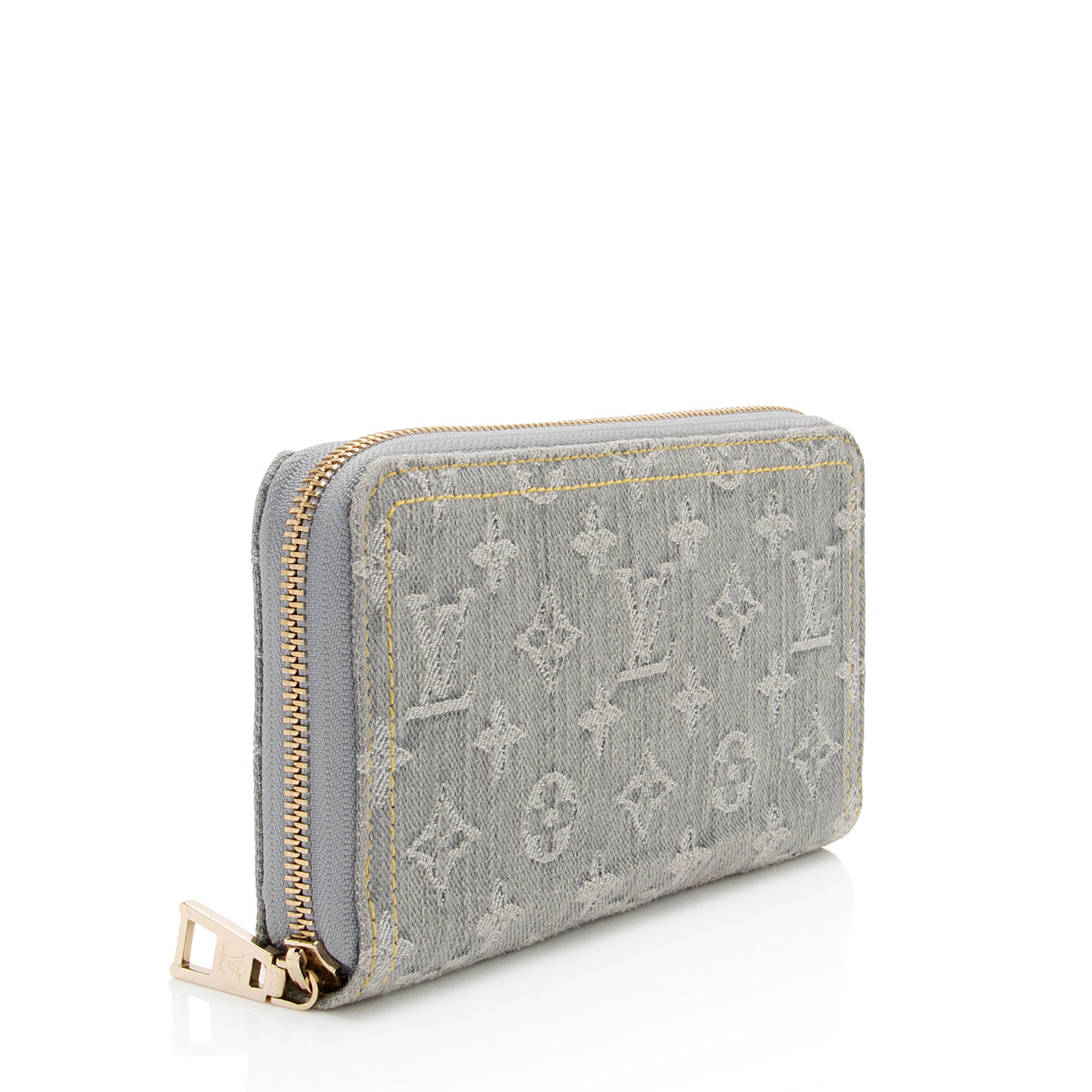 Louis Vuitton Monogram Denim NM Zippy Wallet