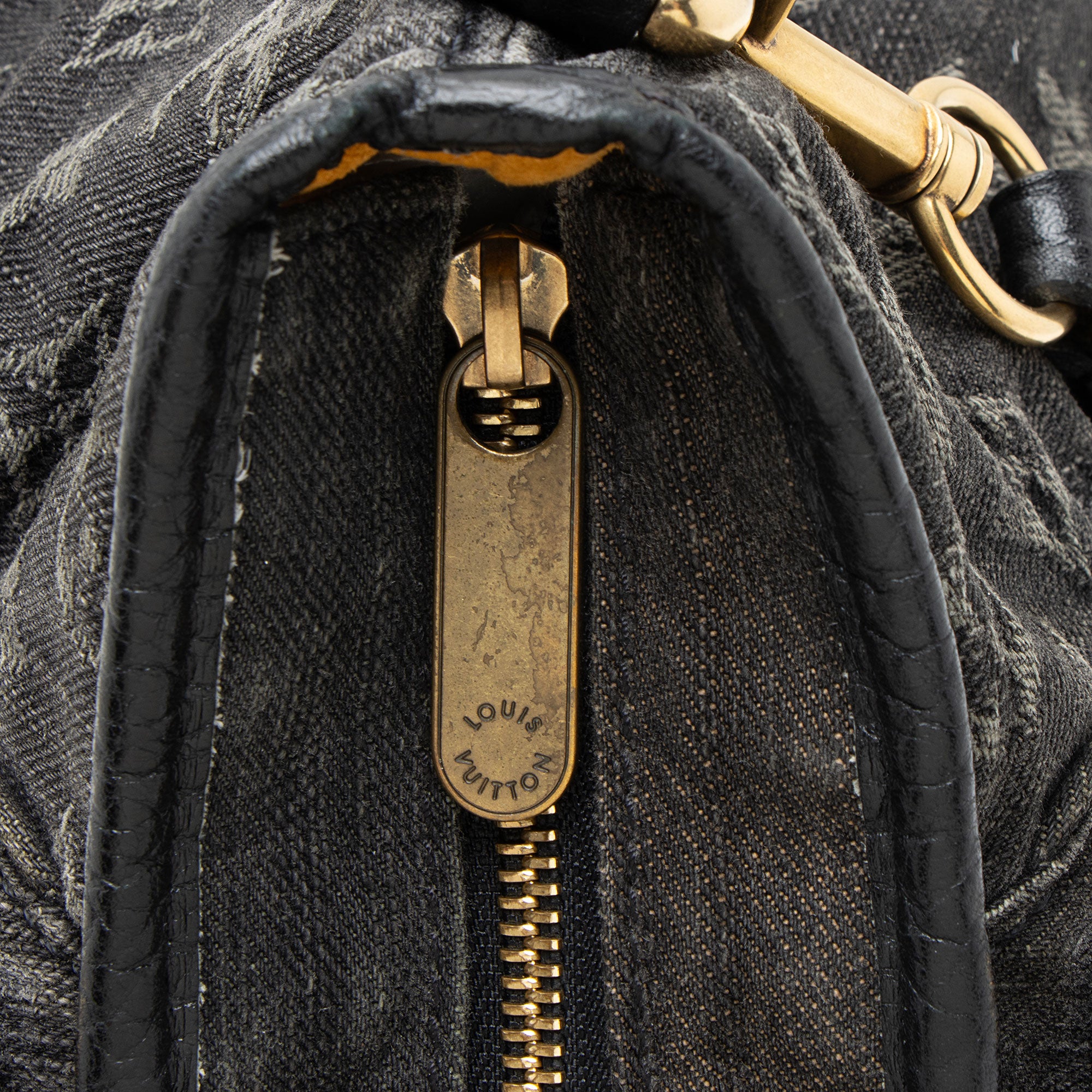Louis Vuitton Monogram Denim Neo Cabby GM Satchel