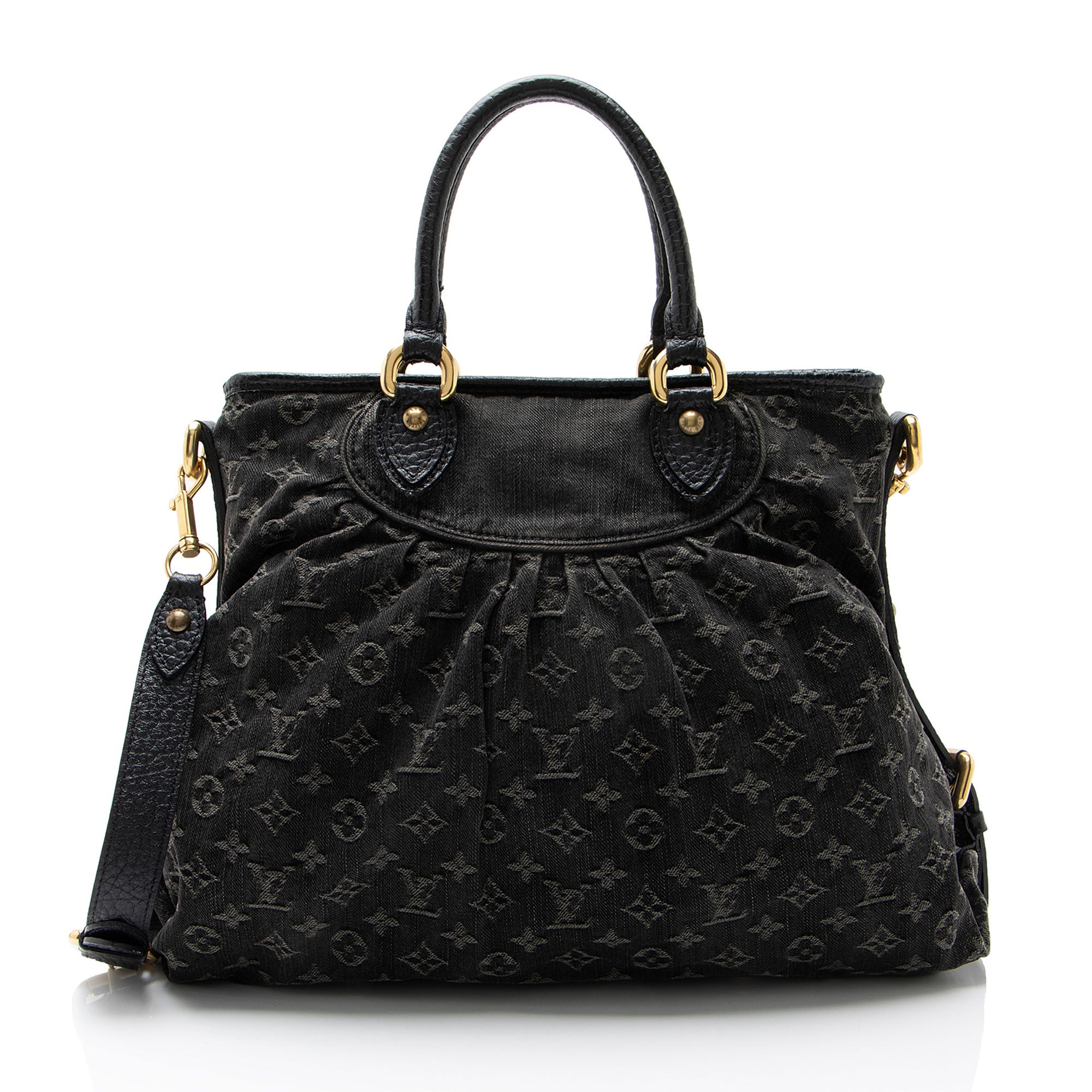Louis Vuitton Monogram Denim Neo Cabby GM Satchel