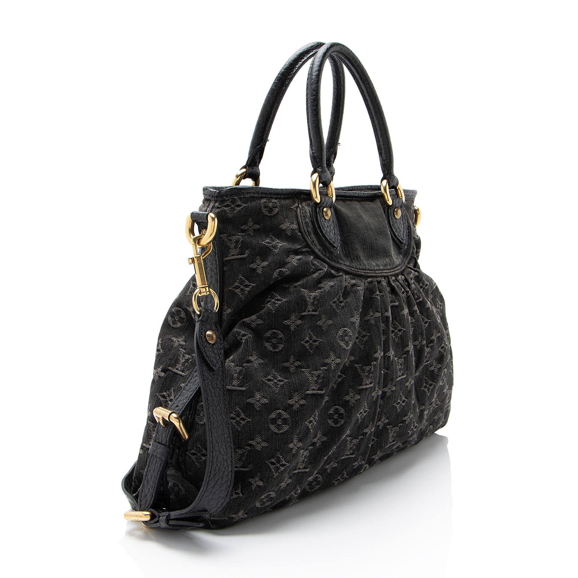 Louis Vuitton Monogram Denim Neo Cabby GM Satchel