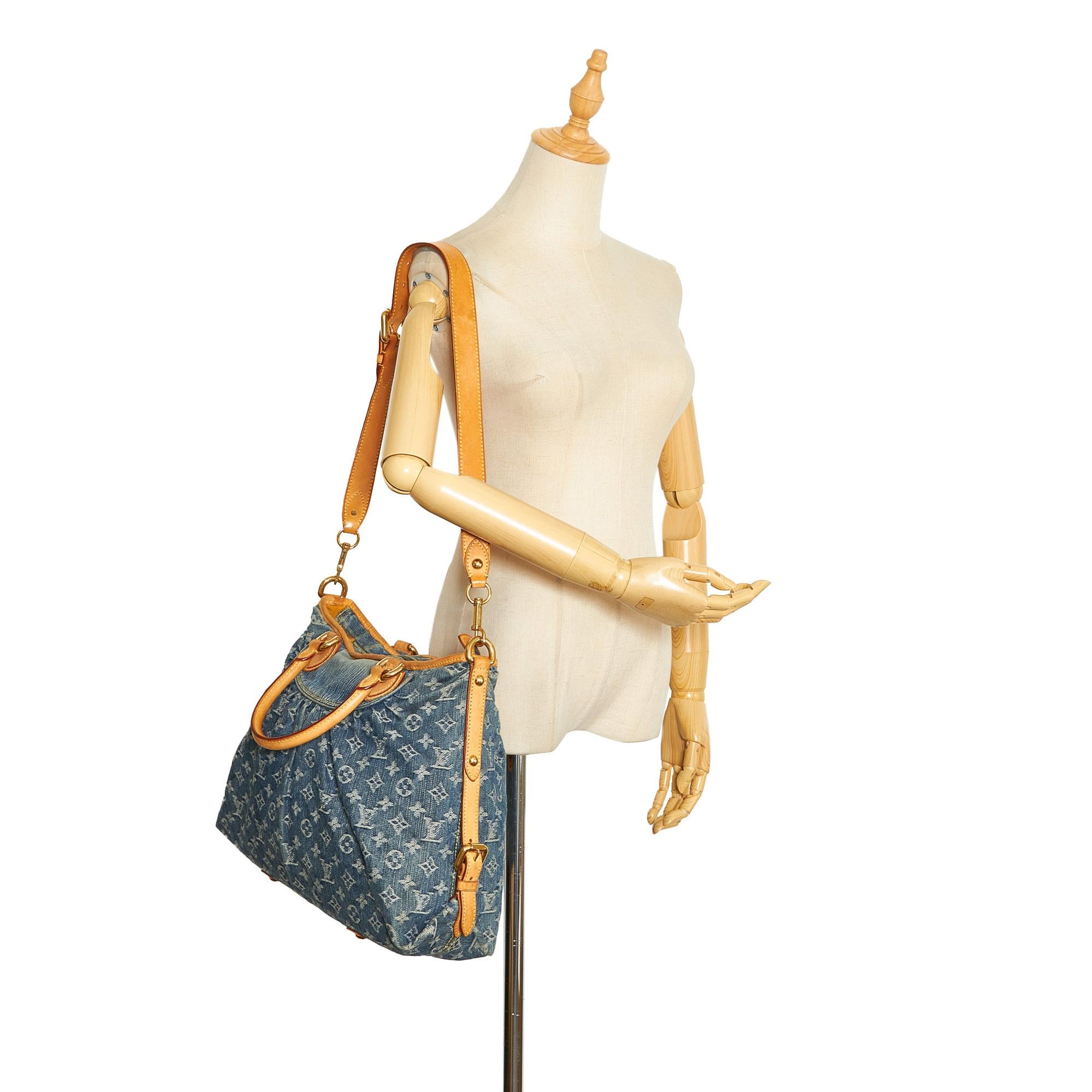 Louis Vuitton Monogram Denim Neo Cabby GM (SHG-AvXknX)