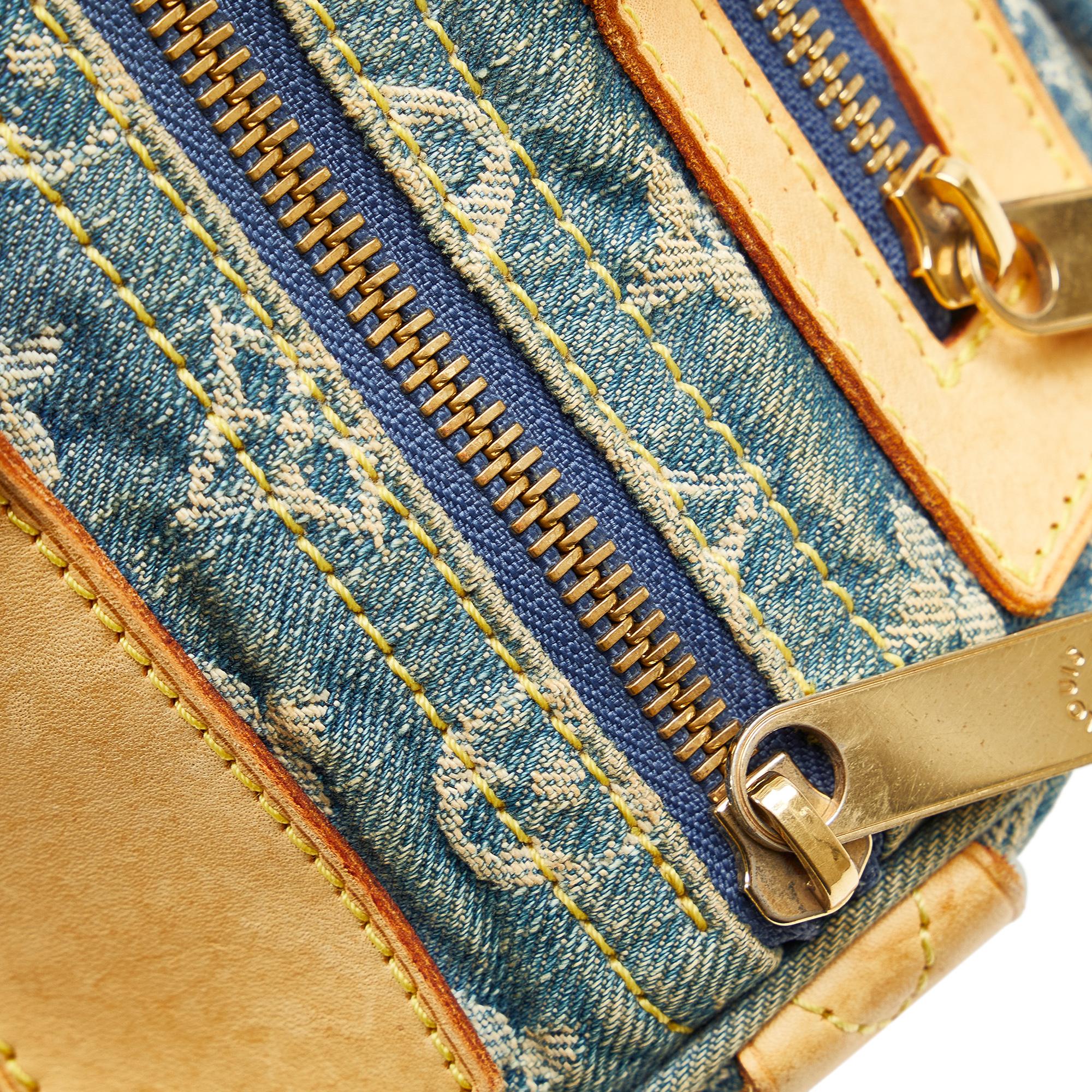 Louis Vuitton Monogram Denim Neo Speedy 30 (SHG-QNaAzn)