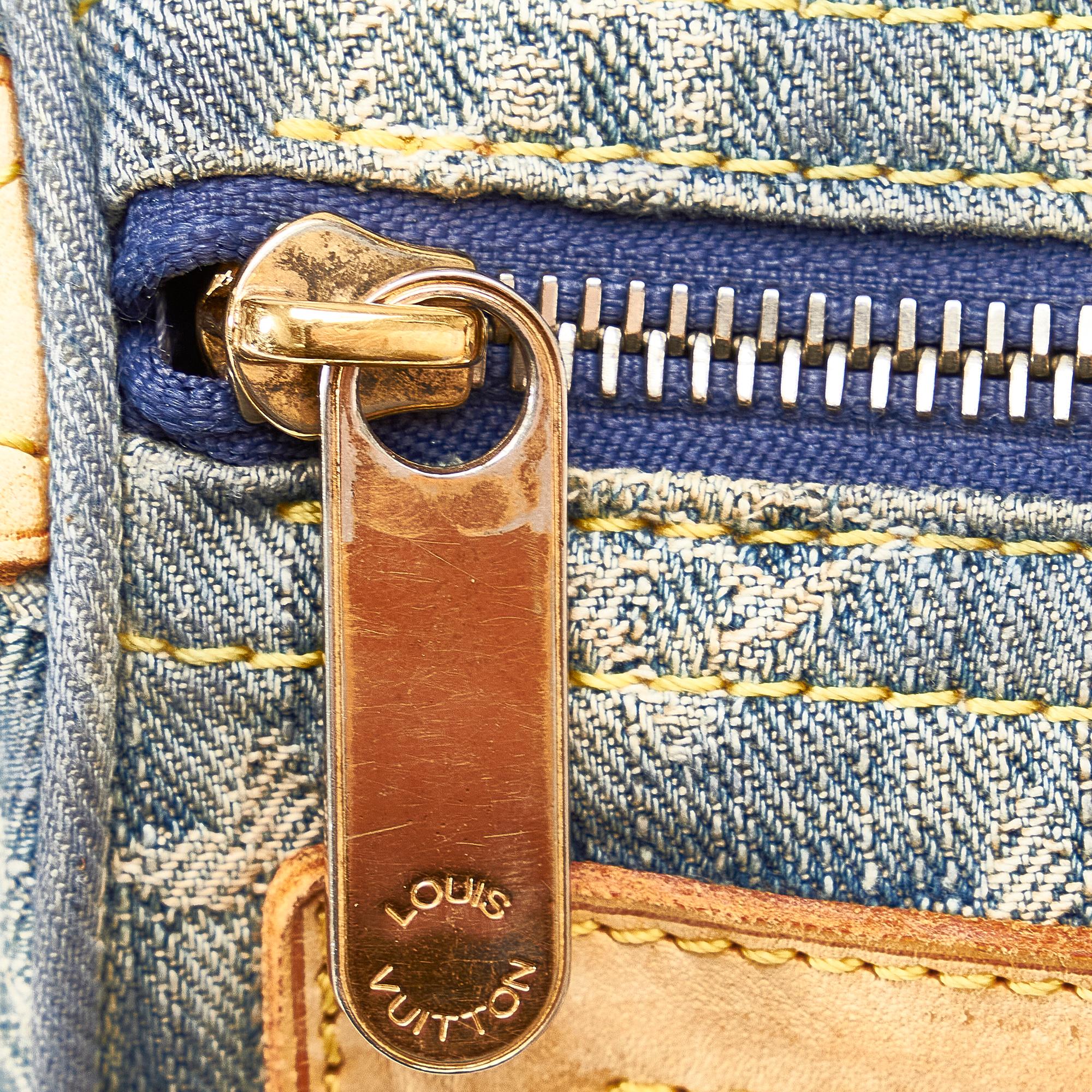 Louis Vuitton Monogram Denim Neo Speedy 30 (SHG-QgCgr2)