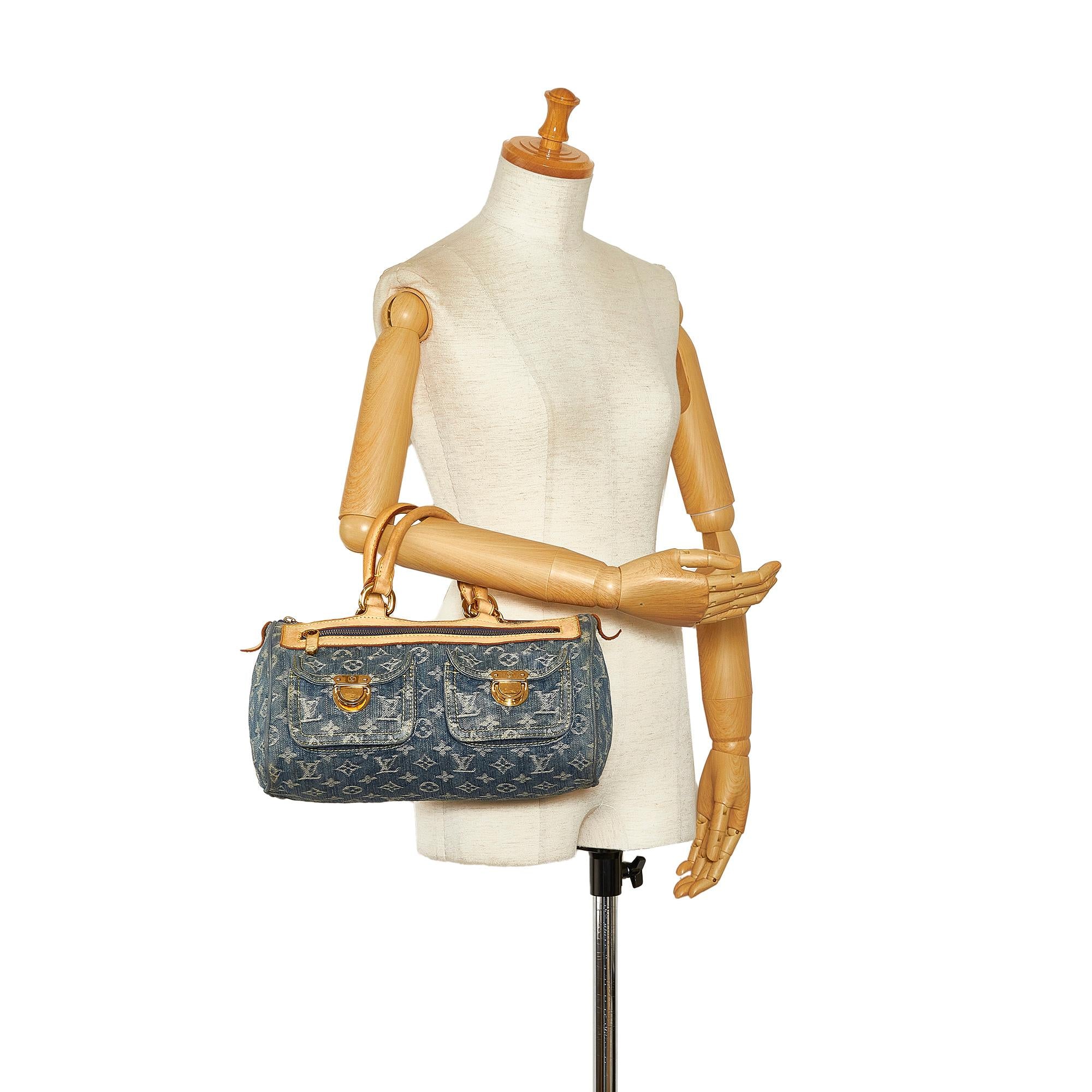 Louis Vuitton Monogram Denim Neo Speedy 30 (SHG-QgCgr2)