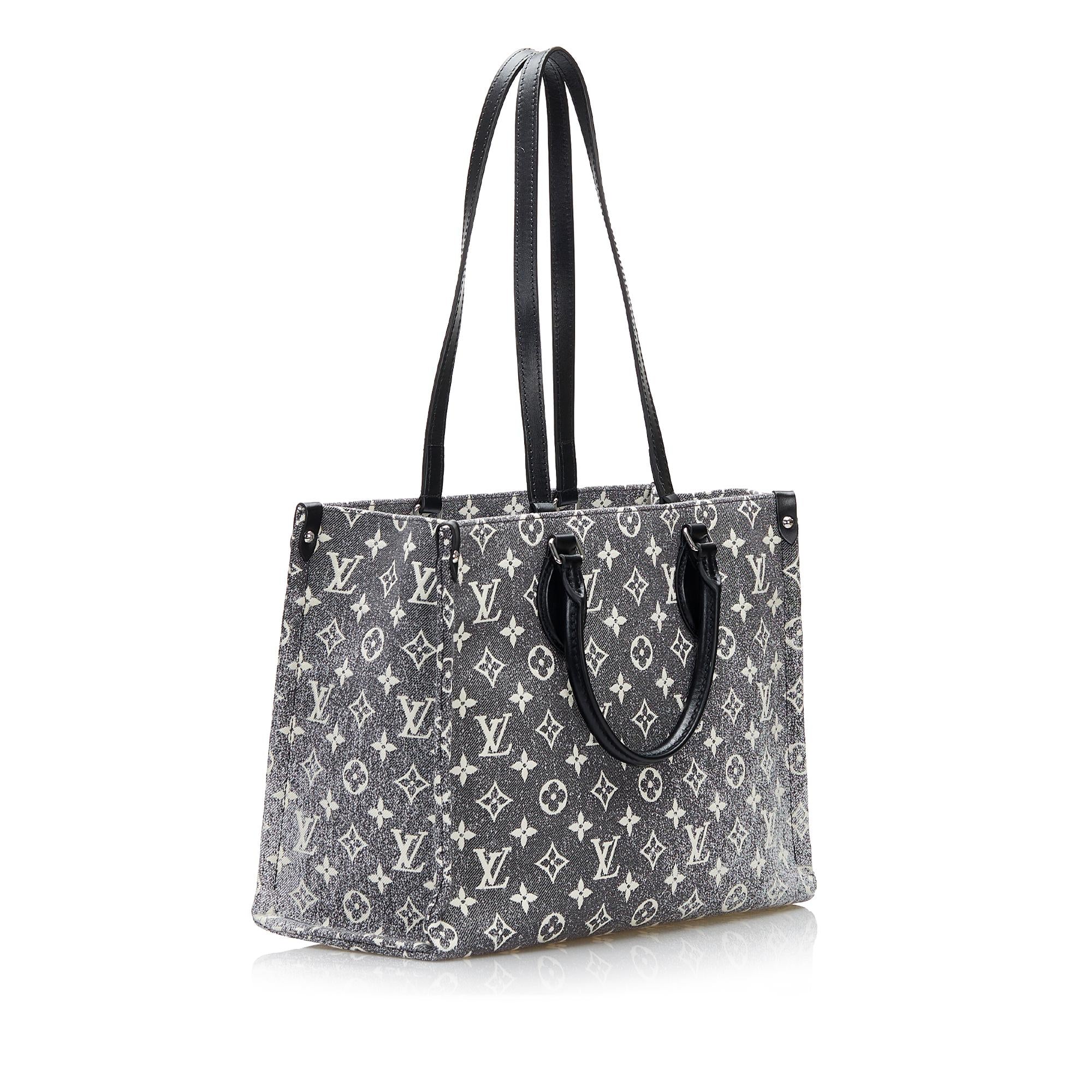 Louis Vuitton Monogram Denim Onthego MM