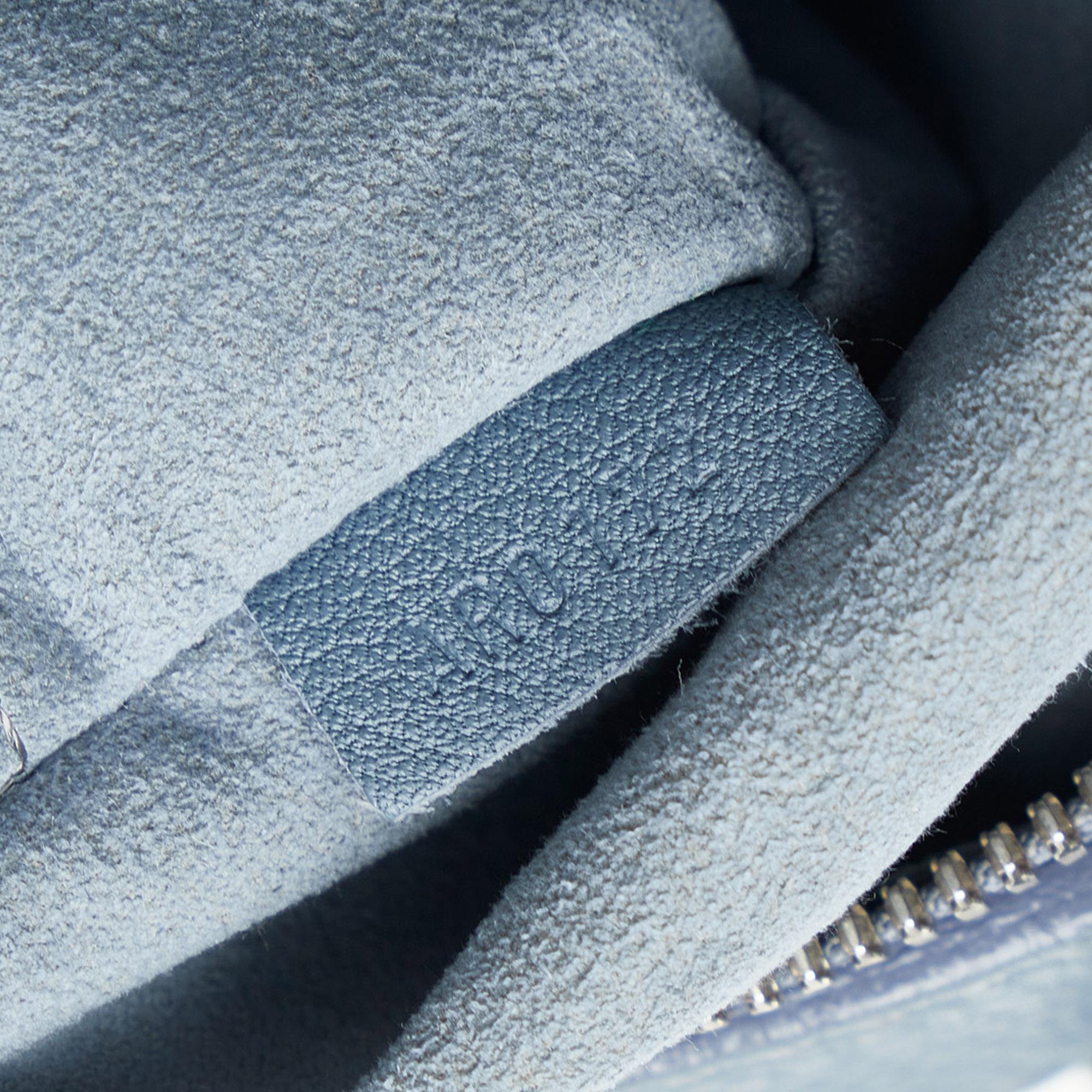 Louis Vuitton Monogram Denim Speedy Round GM (SHG-hkKBS6)