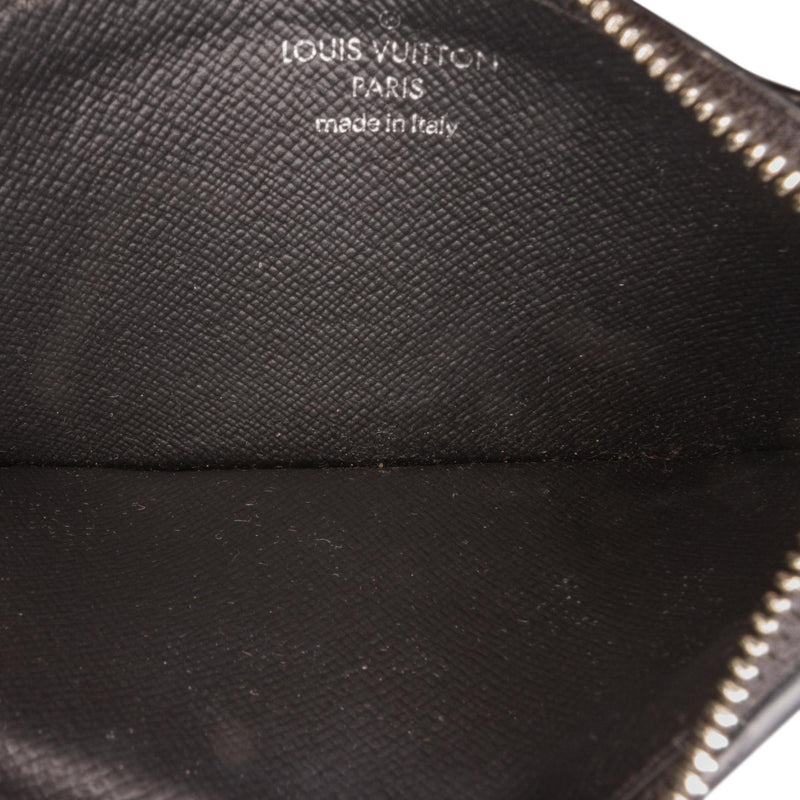 Louis Vuitton Monogram Eclipse Coin Card Holder (SHG-l9jyoH)