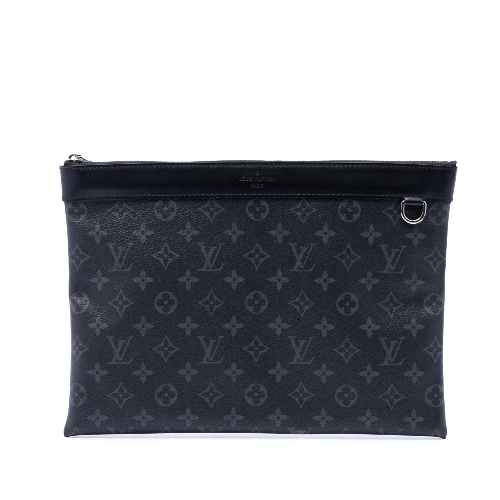 Louis Vuitton Monogram Eclipse Discovery Pochette GM