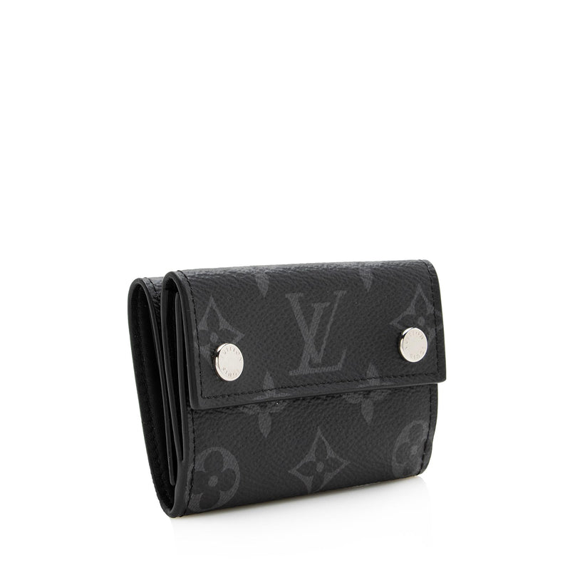 black and white monogram louis vuittons wallet