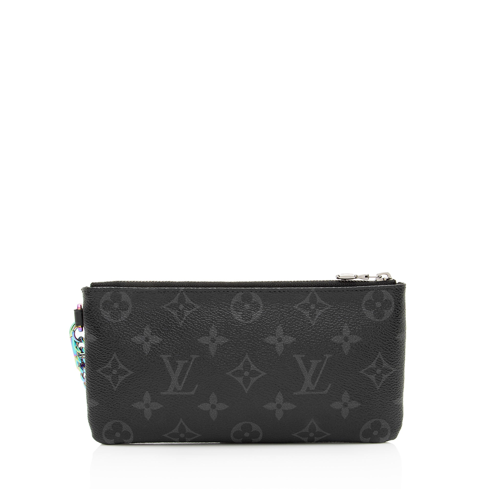 Louis Vuitton Monogram Eclipse Flash Fragment iPhone Pouch
