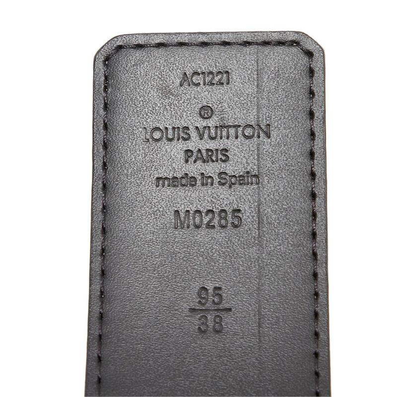 LOUIS VUITTON My LV belt 95 38