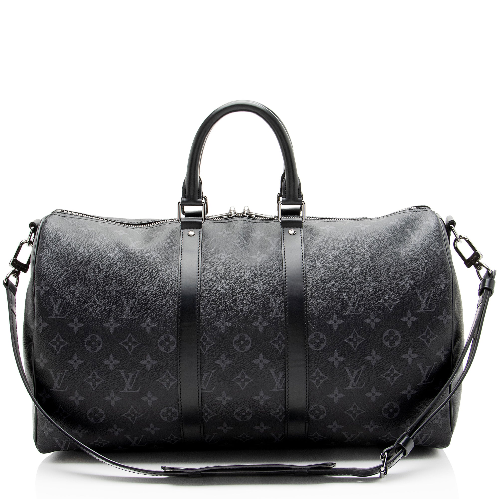 Louis Vuitton Monogram Eclipse Keepall Bandouliere 45 Duffle