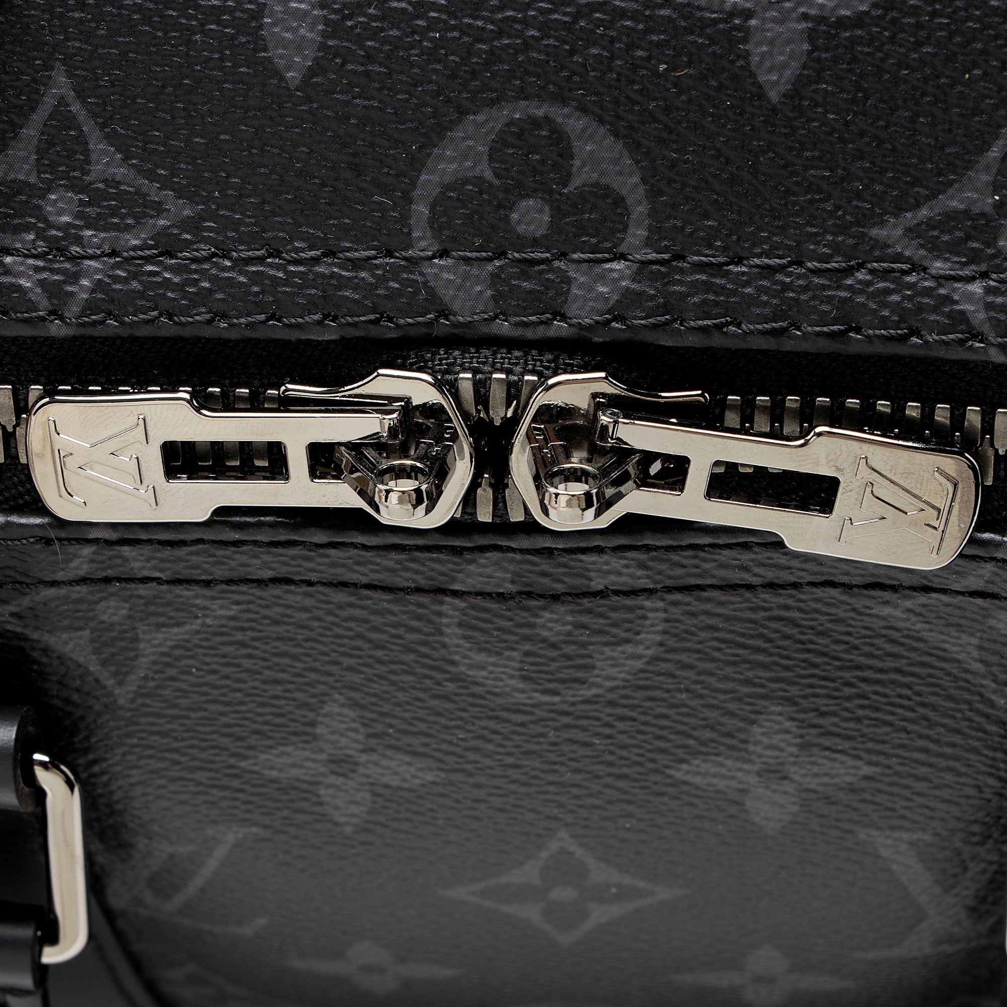Louis Vuitton Monogram Eclipse Keepall Bandouliere 45 Duffle