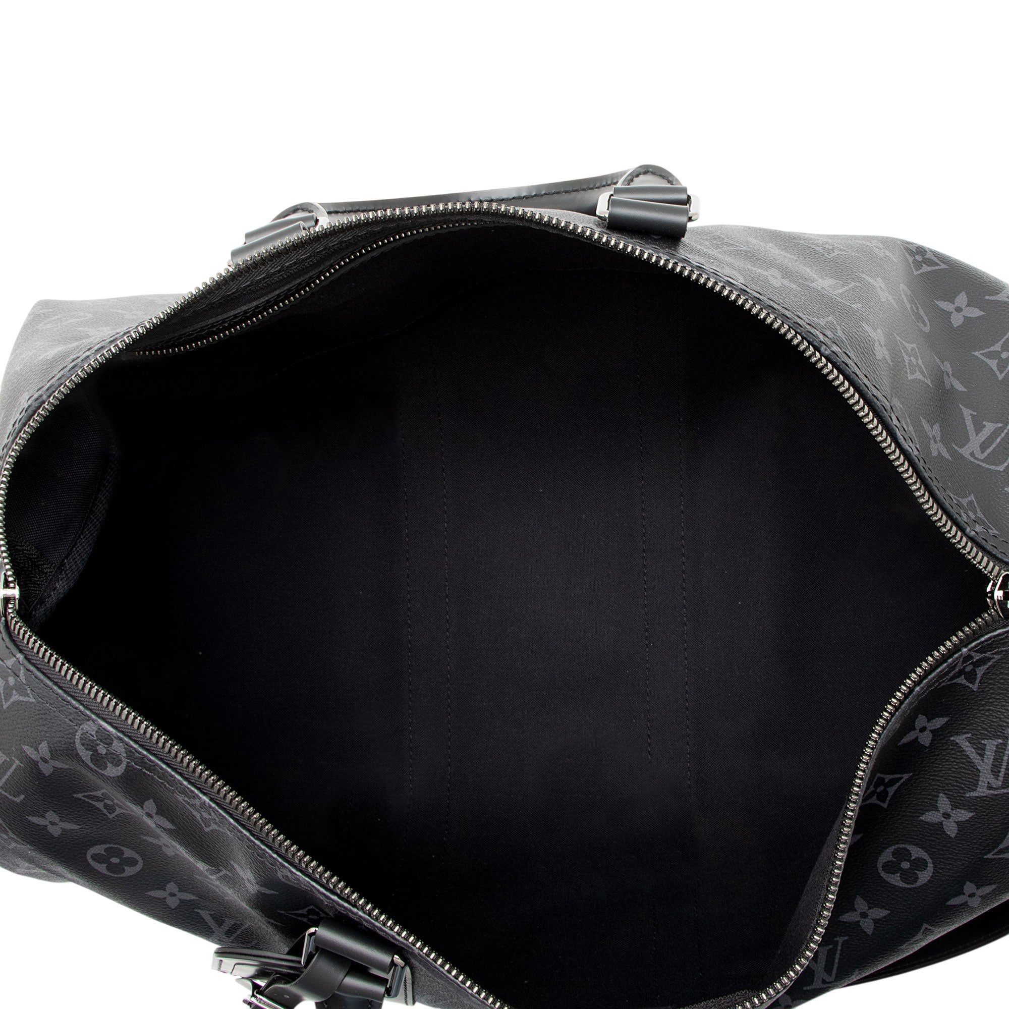 Louis Vuitton Monogram Eclipse Keepall Bandouliere 45 Duffle