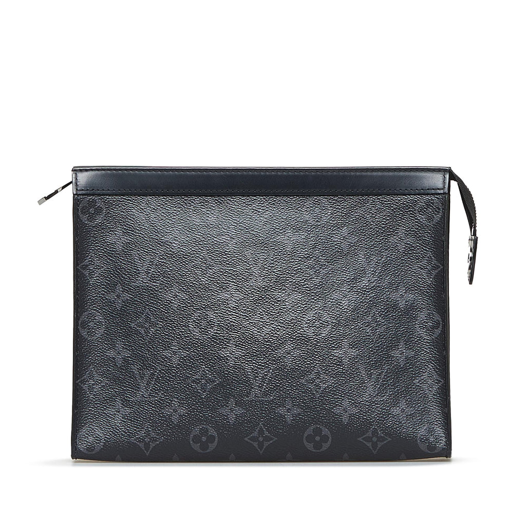 Louis vuitton pochette voyage monogram eclipse mm deals