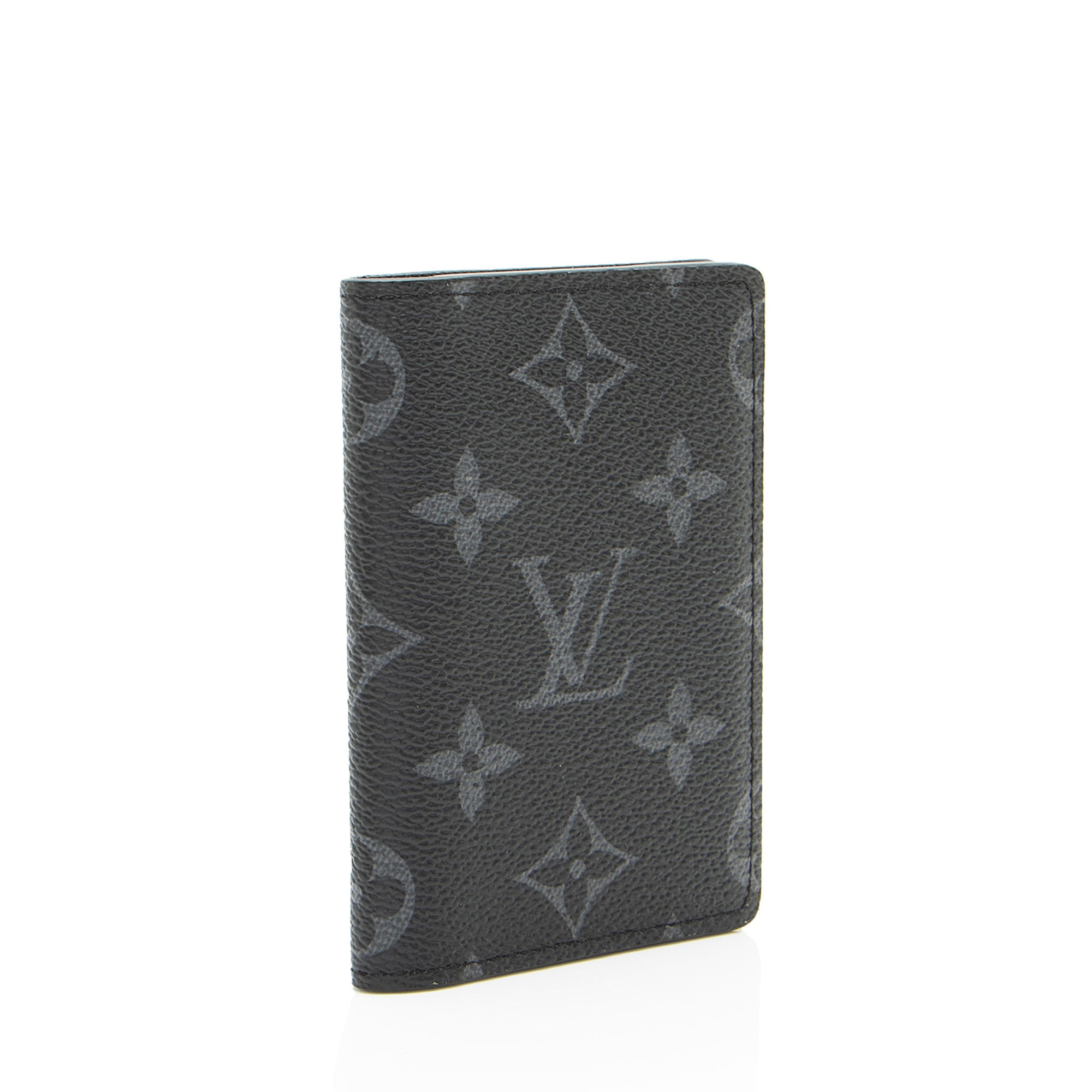 Louis Vuitton Monogram Eclipse Pocket Organizer Wallet (SHF-R5R2LH)