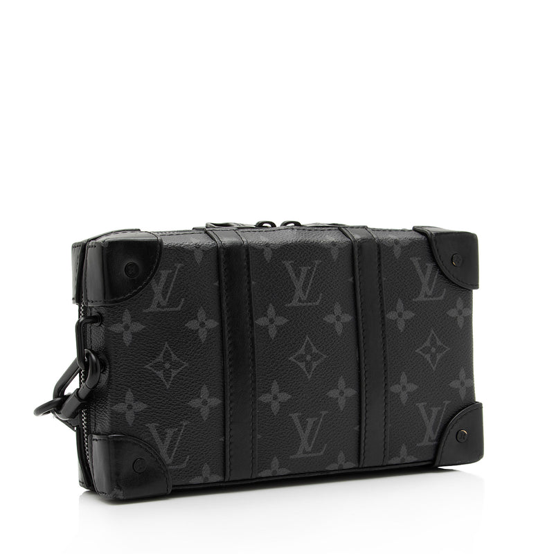 Louis Vuitton - Authenticated Soft Trunk Mini Bag - Cloth Black for Men, Very Good Condition