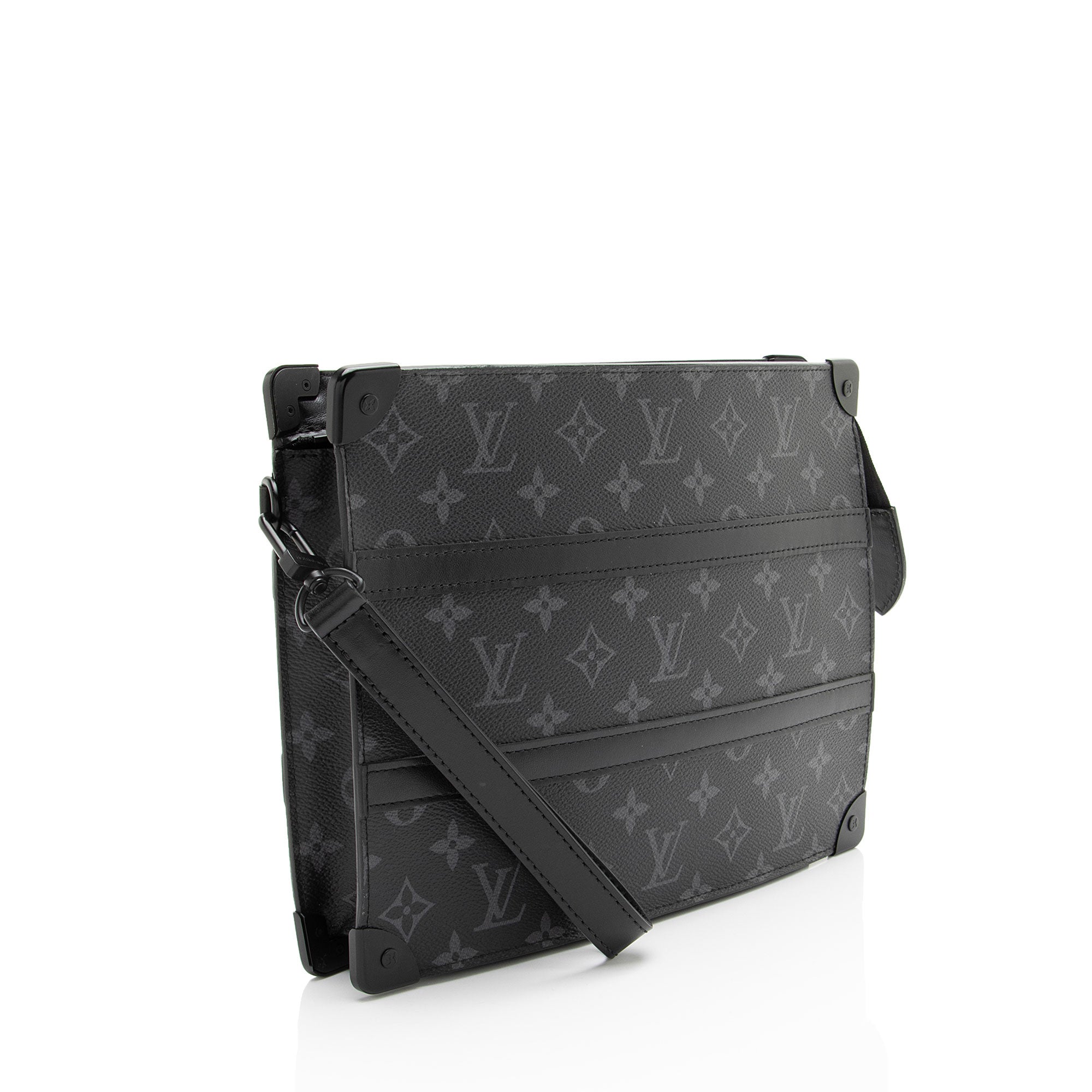 Louis Vuitton Monogram Eclipse Soft Trunk Pochette