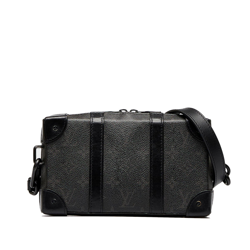 Louis Vuitton Monogram Eclipse Soft Trunk Wallet Crossbody (SHG-4pxj3i)