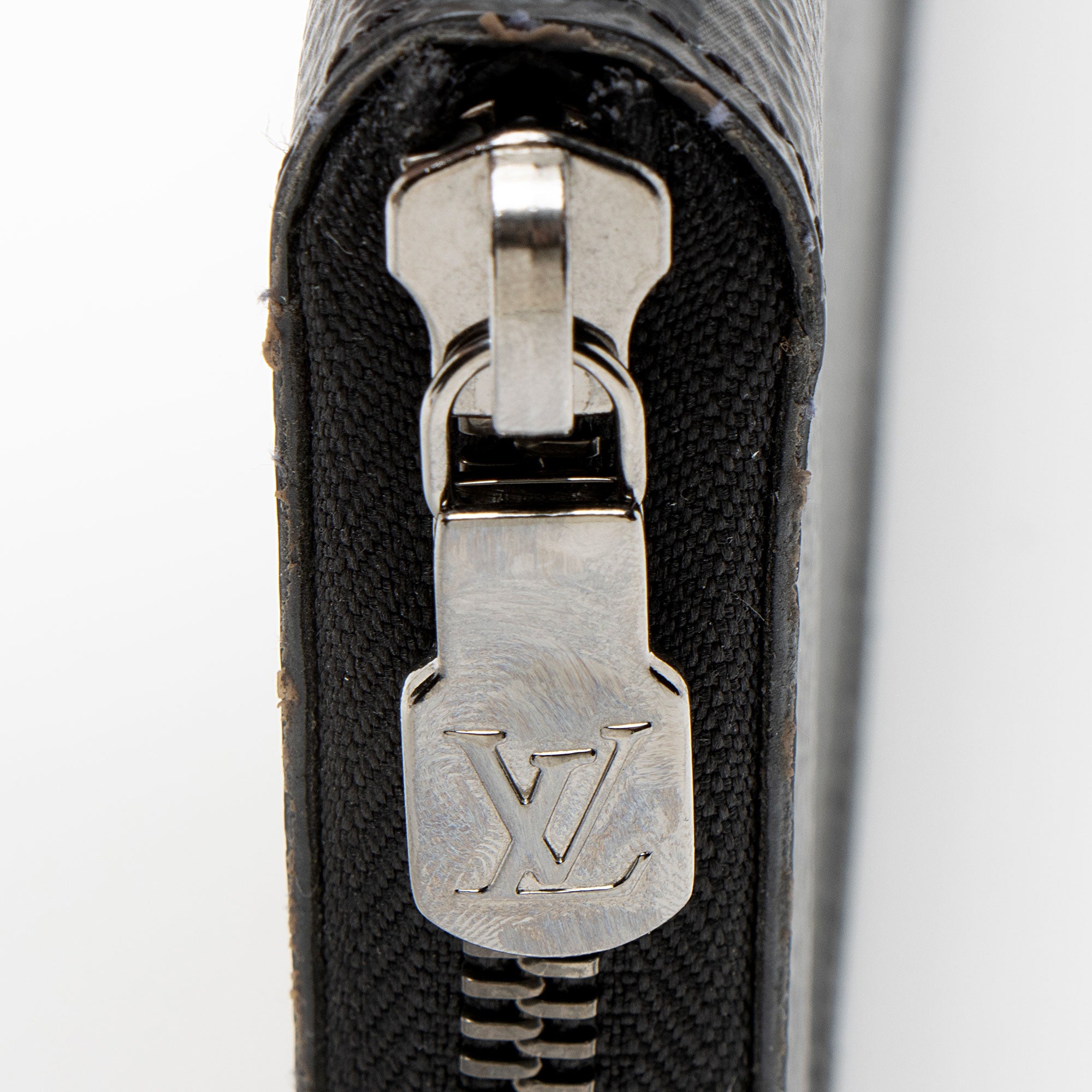 Louis Vuitton Monogram Eclipse Vertical Zippy Wallet