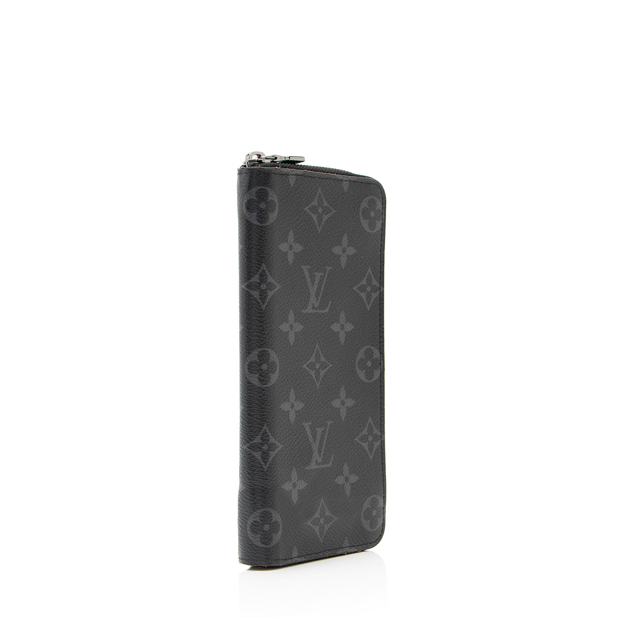 Louis Vuitton Monogram Eclipse Vertical Zippy Wallet