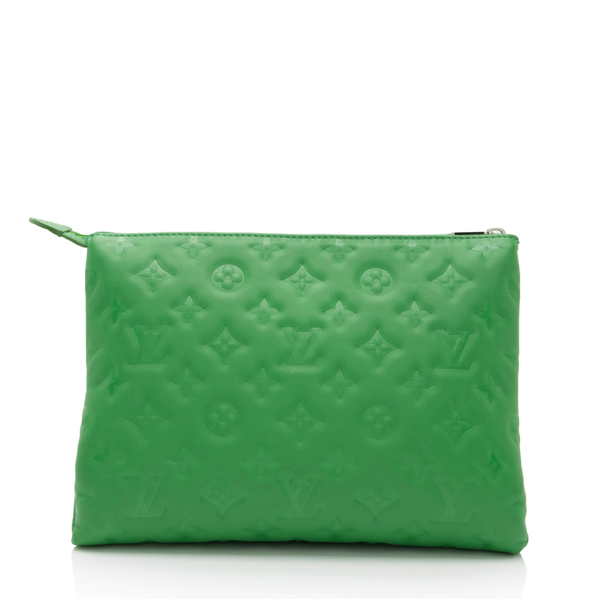 Louis Vuitton Monogram Embossed Lambskin Coussin PM Shoulder Bag (SHF-