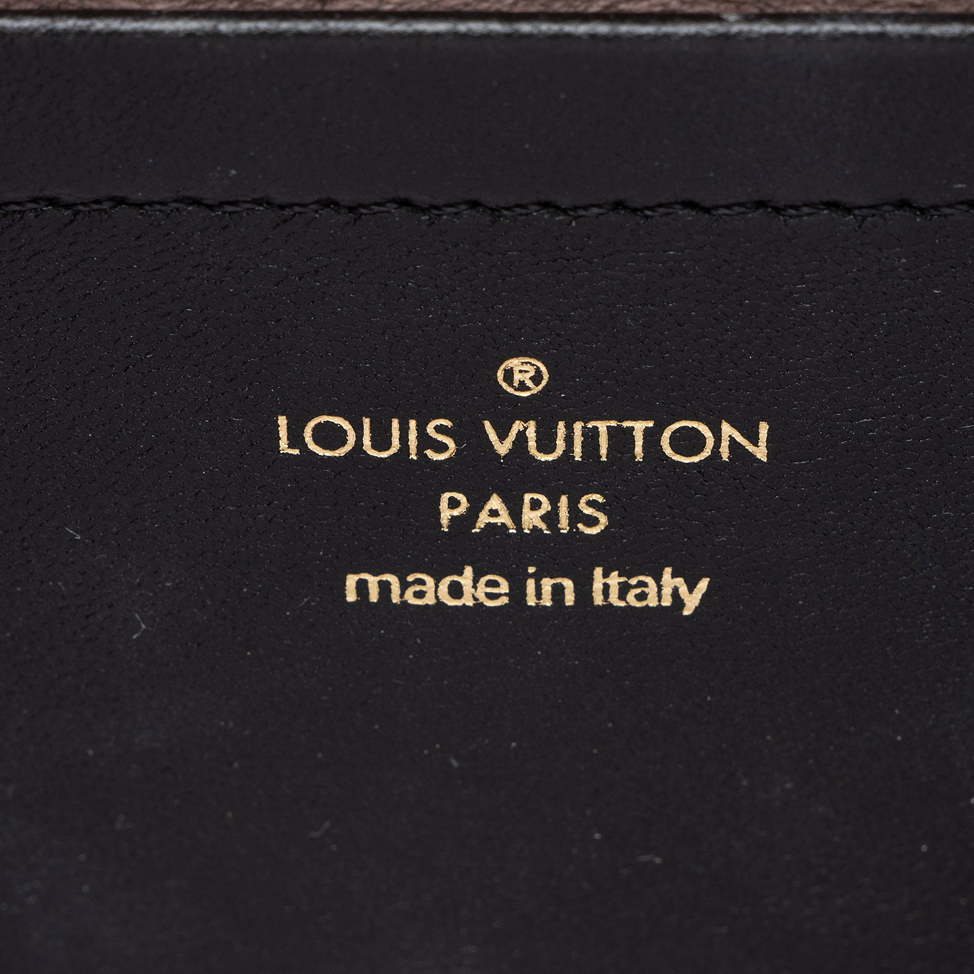 Louis Vuitton Monogram Embossed Lambskin Coussin Pochette