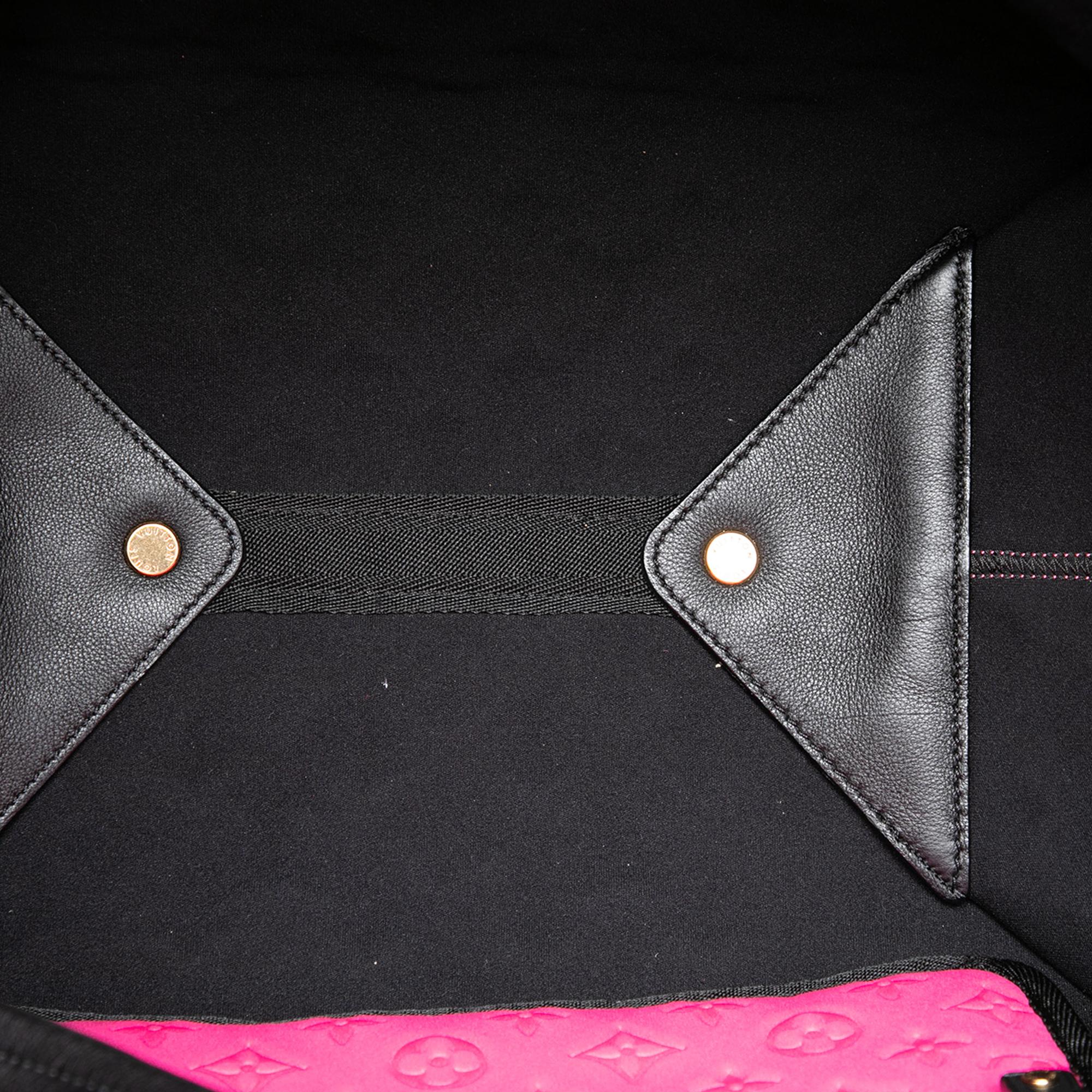 Louis Vuitton Monogram Embossed Neoprene Scuba MM