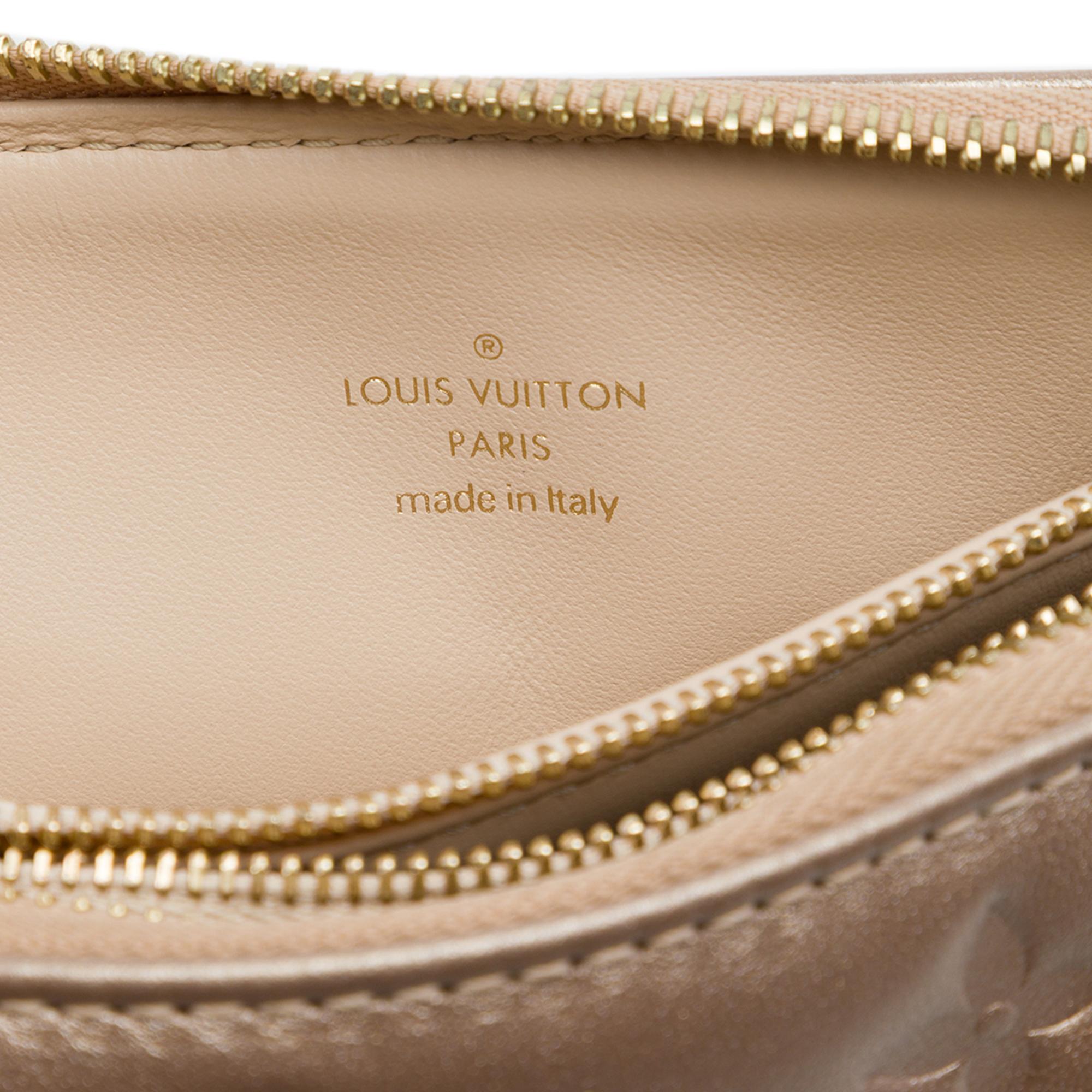 Louis Vuitton Monogram Embossed Puffy Lambskin Coussin BB