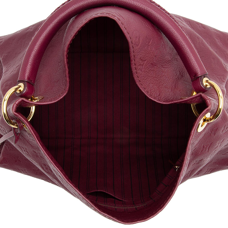 Louis Vuitton Monogram Empreinte Artsy MM Shoulder Bag (SHF-rBO1ER)