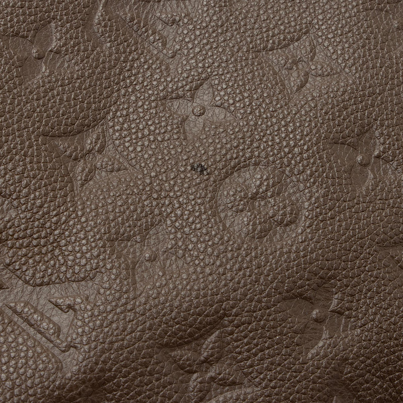 LOUIS VUITTON 'Montaigne GM' Bag in Monogram Empreinte Earth-Tone Leather