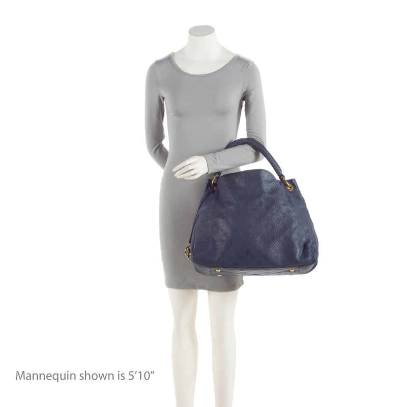 Louis Vuitton Monogram Empreinte Artsy MM Shoulder Bag (SHF-E7RR7v)