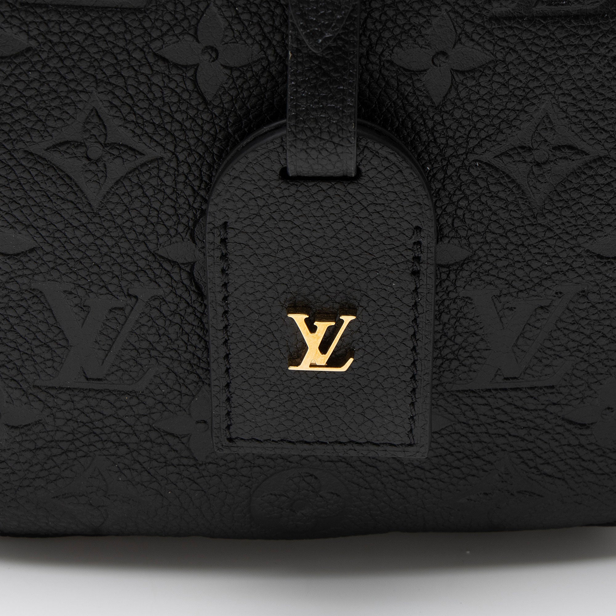 Louis Vuitton Monogram Empreinte Boite Chapeau Souple MM Shoulder Bag