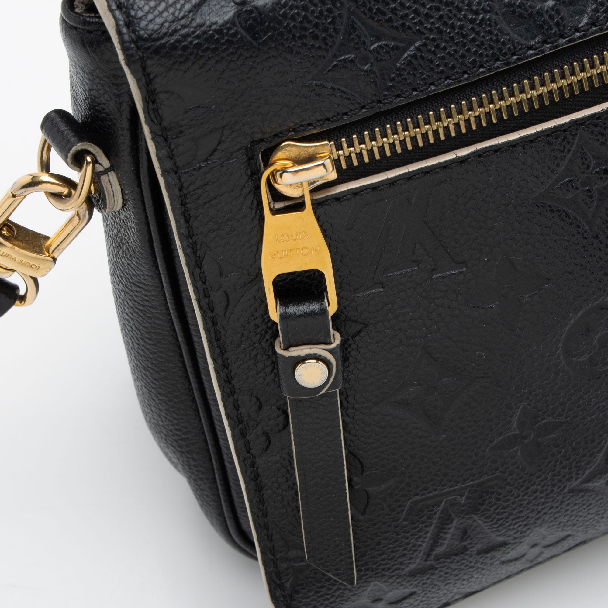 Louis Vuitton Monogram Empreinte Braided Pochette Metis Shoulder Bag