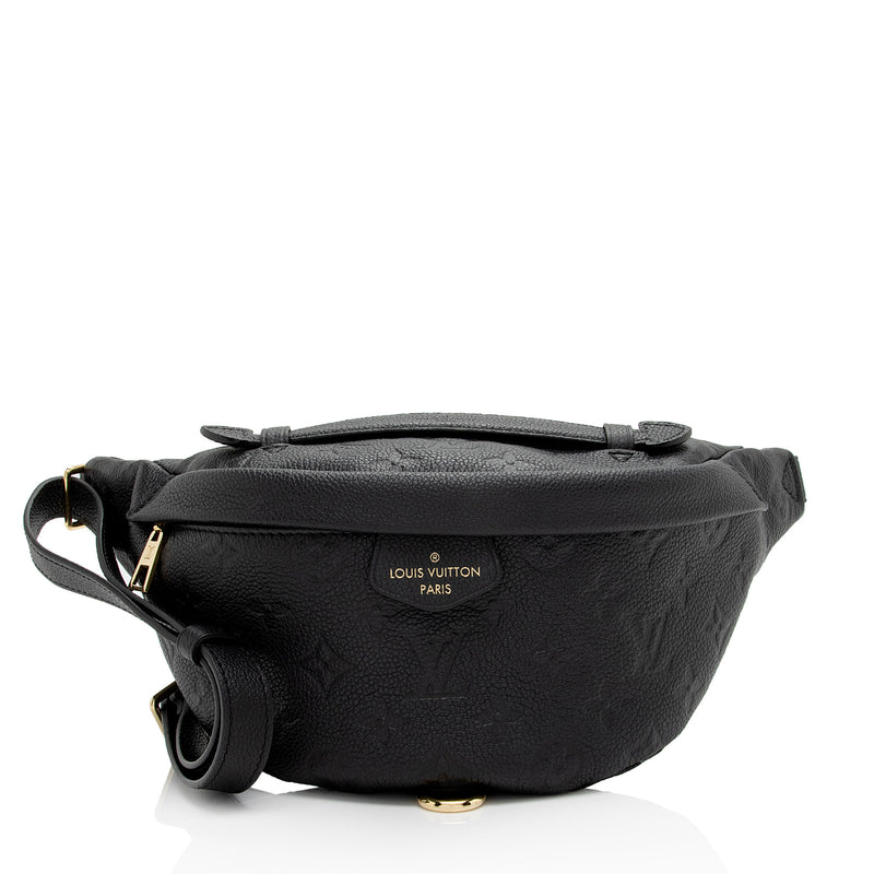 LOUIS VUITTON Monogram Empreinte Bumbag Bag Black