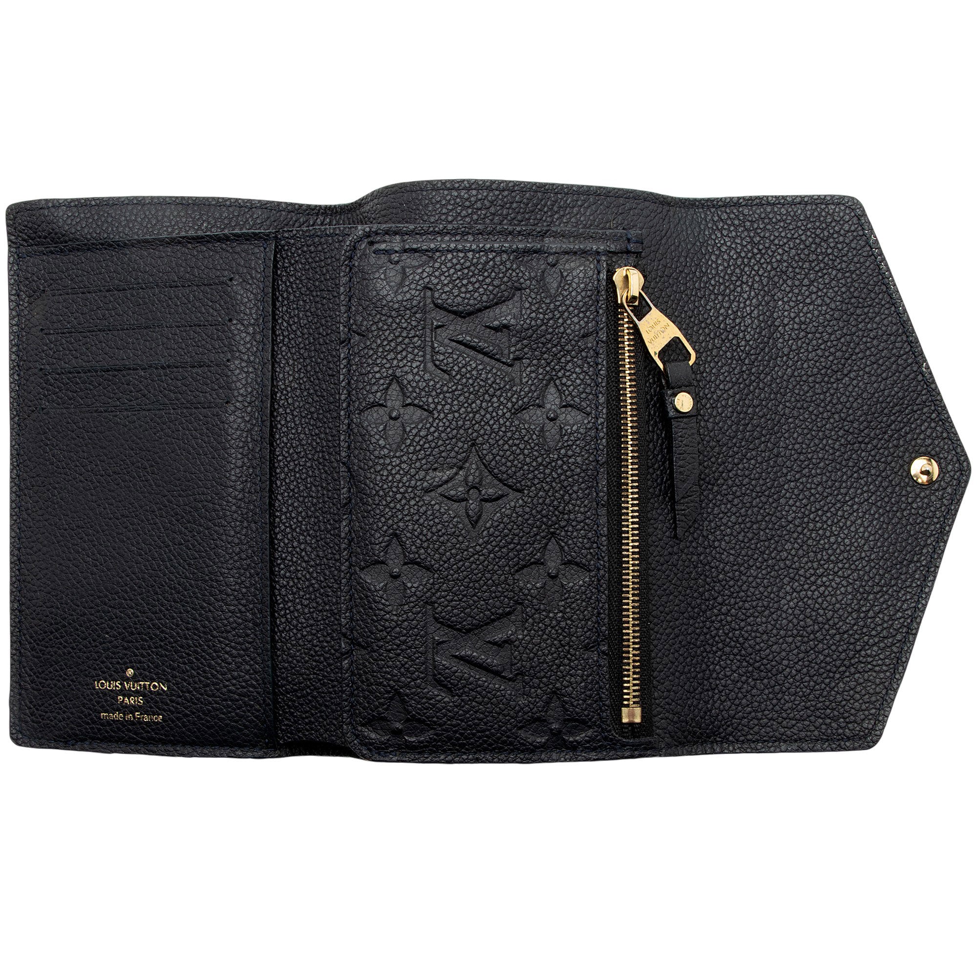 Louis Vuitton Monogram Empreinte Compact Curieuse Wallet