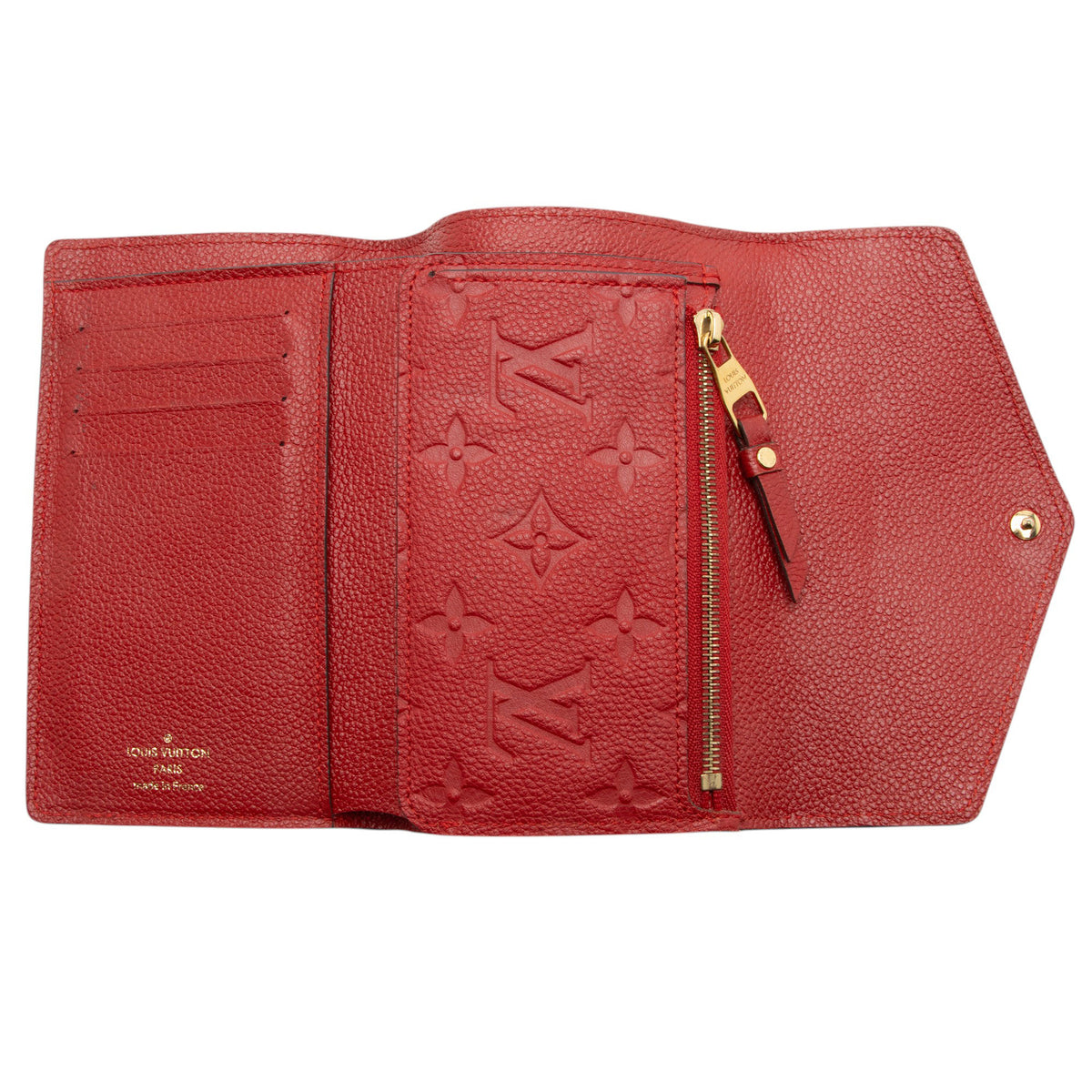 Louis Vuitton Monogram Empreinte Compact Curieuse Wallet