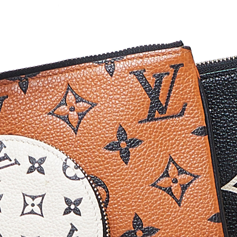 Louis Vuitton Monogram Empreinte Crafty Pochette Trio (SHG-MwMAYb