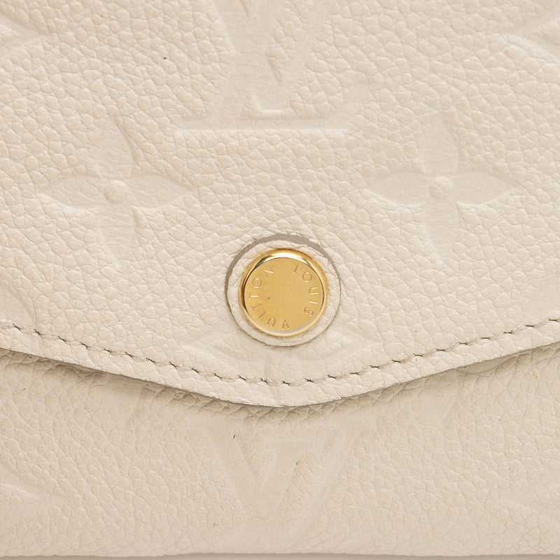 Louis Vuitton Monogram Empreinte Curieuse Wallet (SHF-k5A03e)