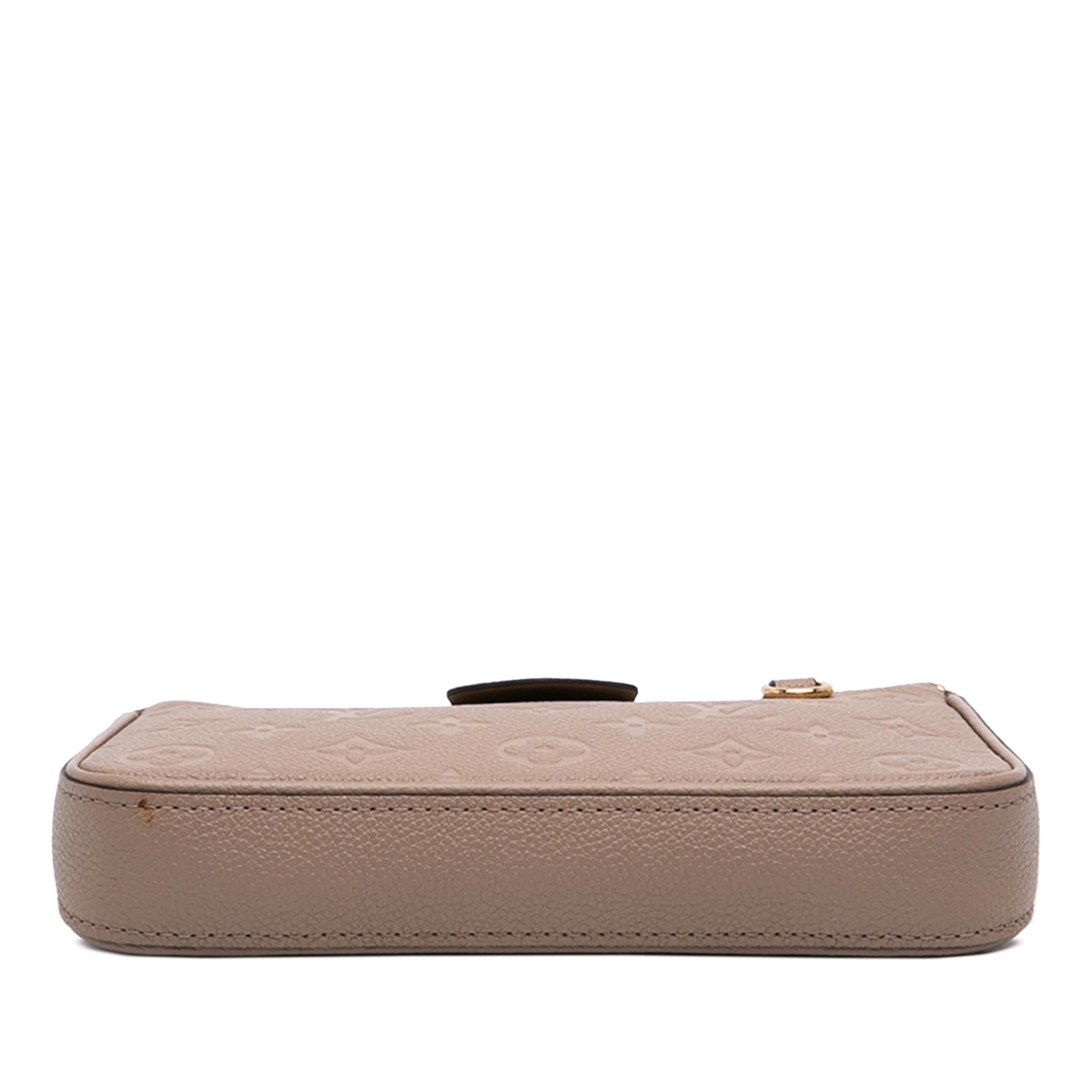 Louis Vuitton Monogram Empreinte Easy Pouch On Strap